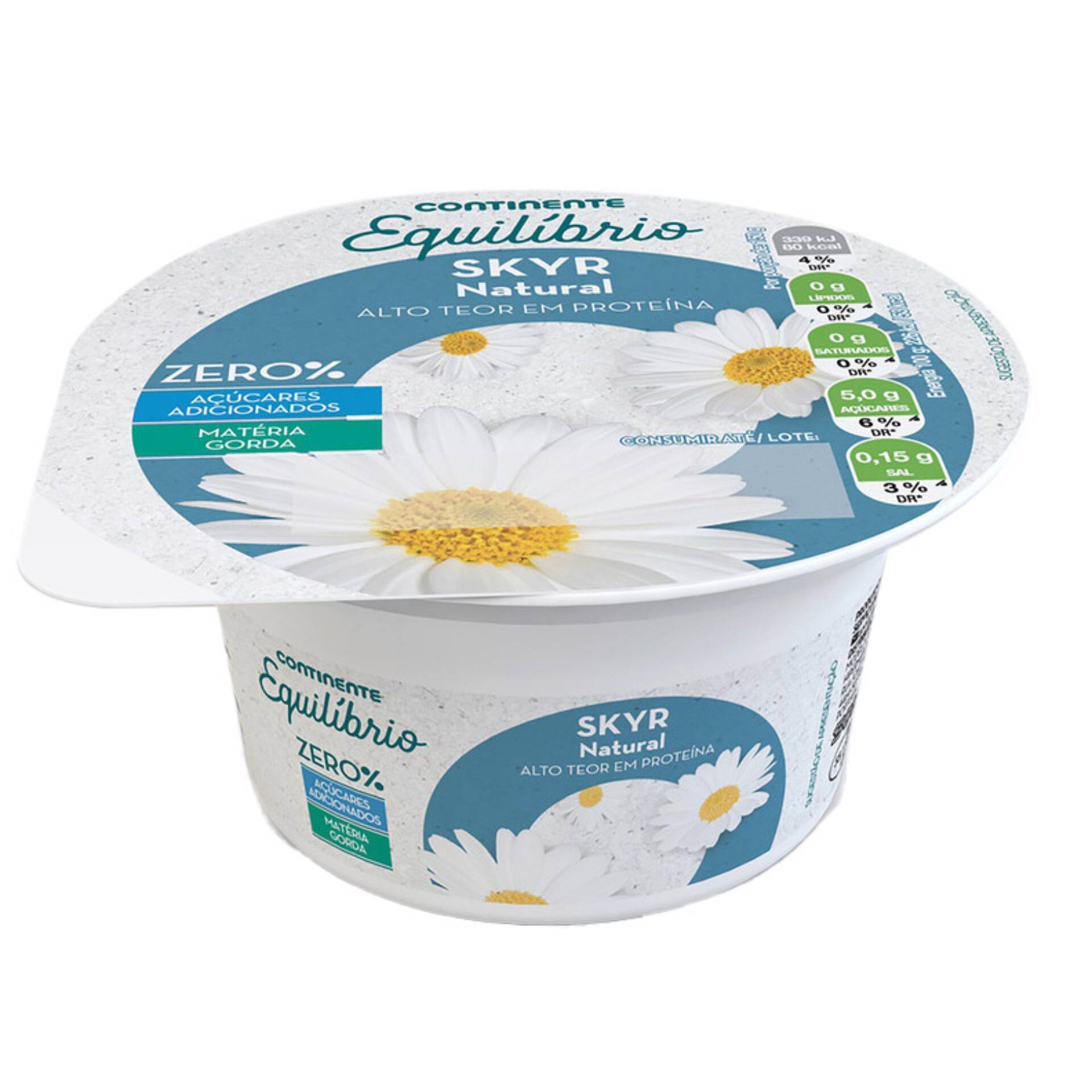 Iogurte Skyr Natural Continente Equilíbrio emb 150 gr Continente