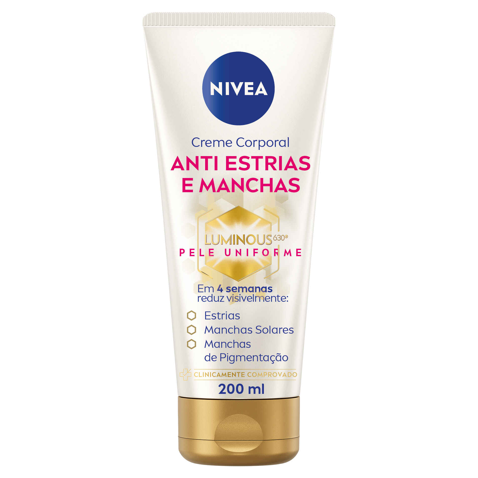 Creme Corporal Luminous Anti Estrias E Manchas Nivea Emb Ml