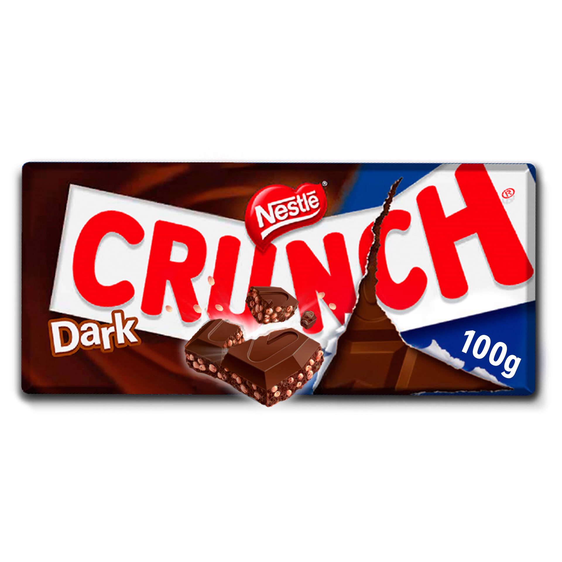 Tablete De Chocolate Negro Crunch Emb Gr Continente Online