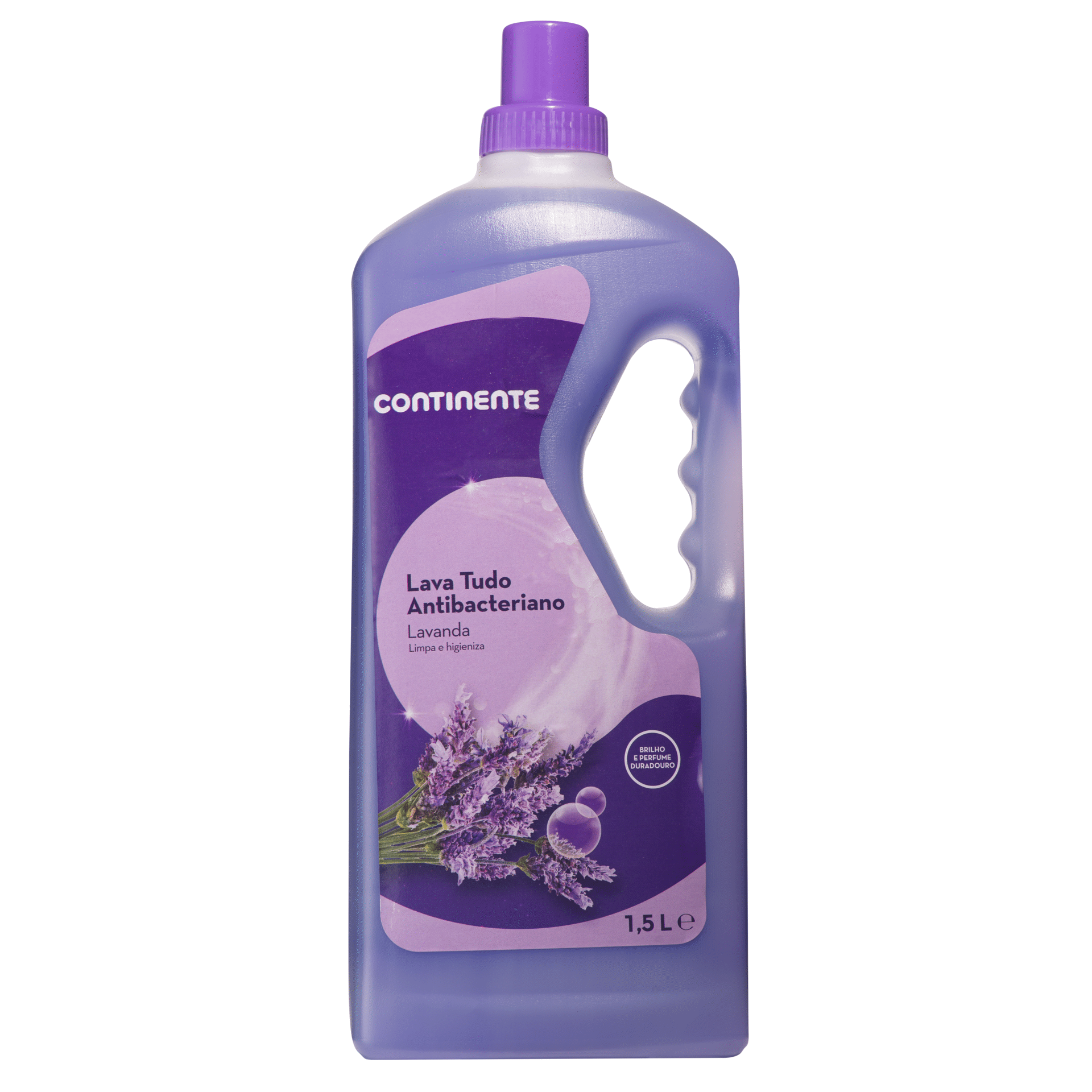 Lava Tudo Perfumado Lavanda Antibactérias Continente emb 1 5 lt