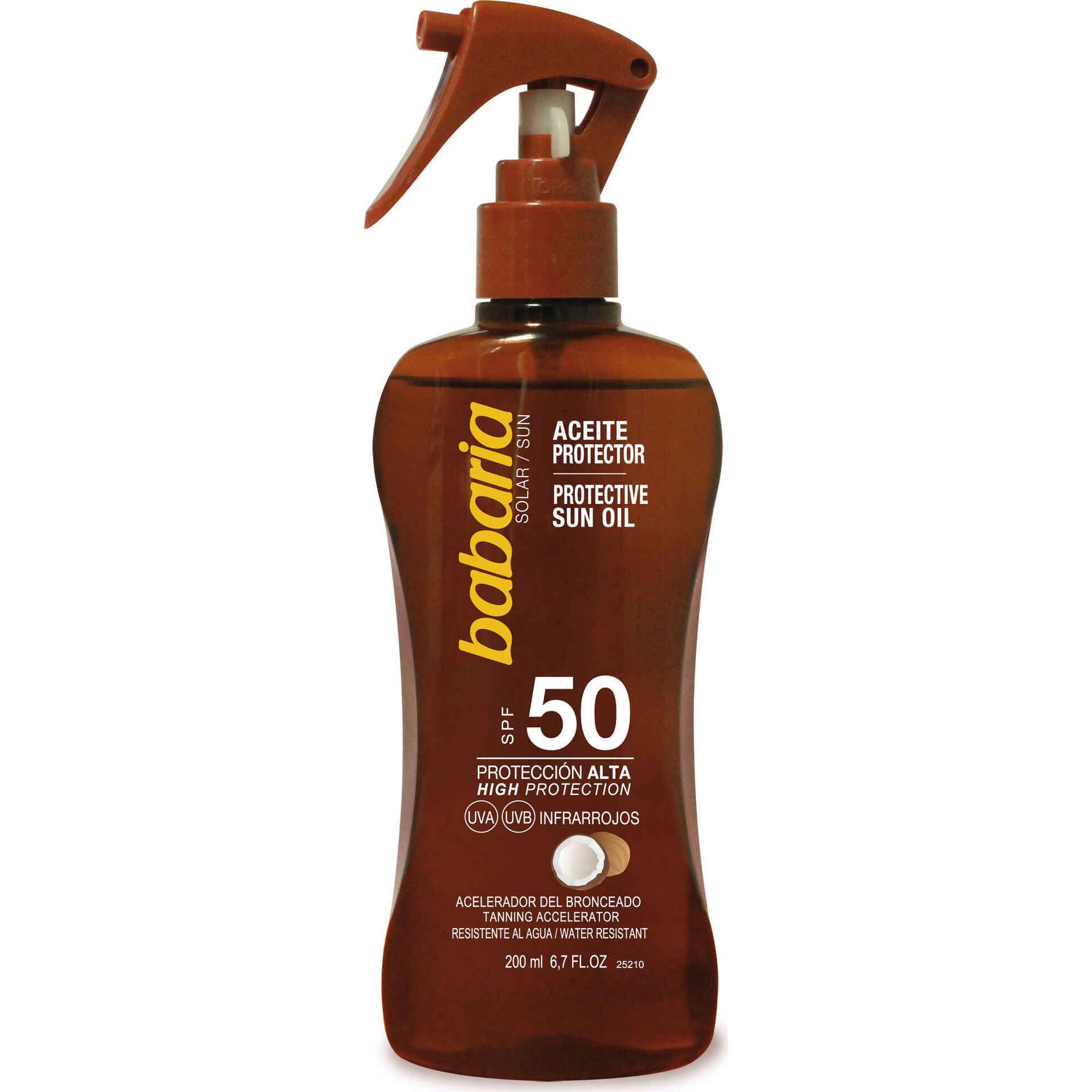 Protetor Solar Spray Aceledor do Bronzeado FPS 50