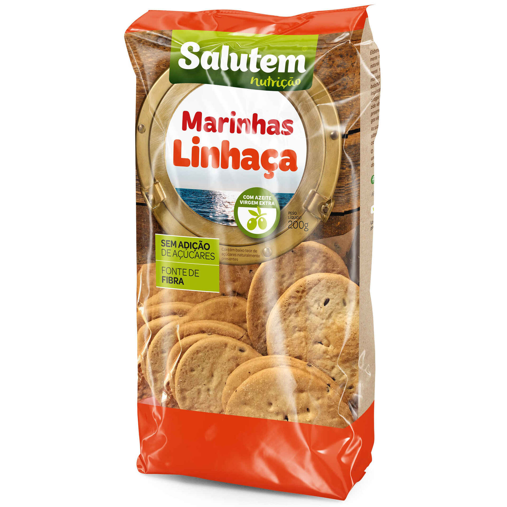 Bolachas Marinhas Linhaça