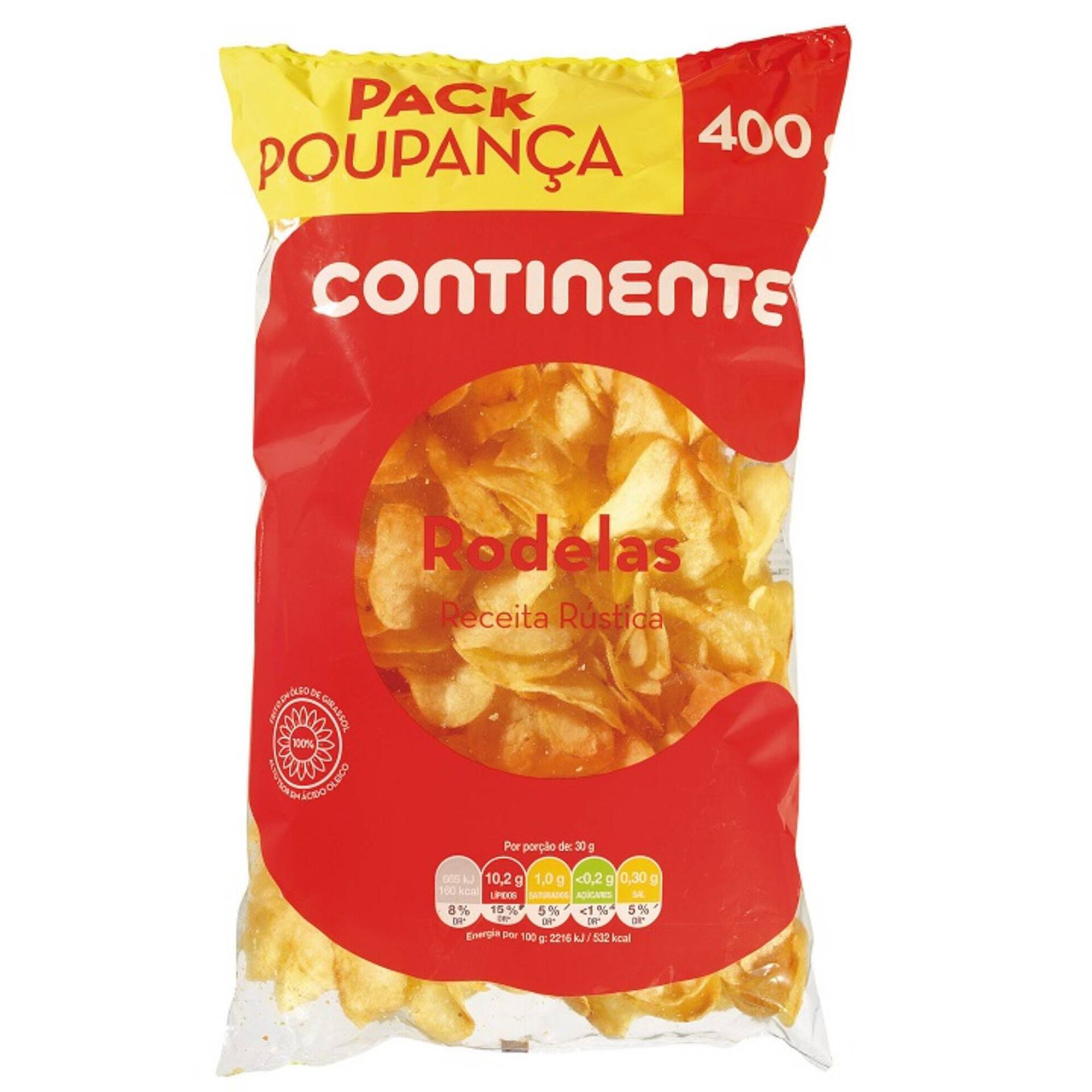Batata Frita Rodelas 400g - A Saloinha