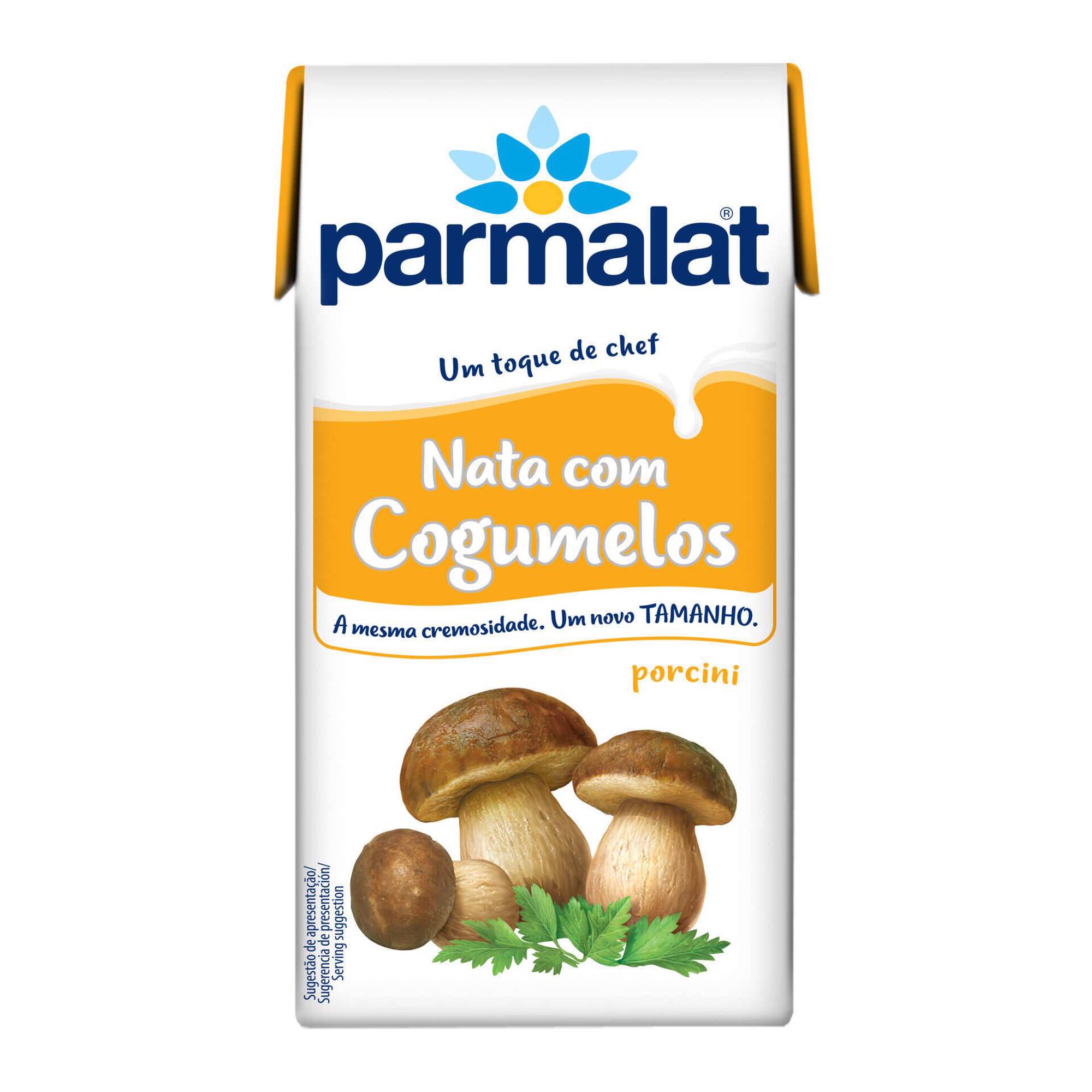 Nata com Cogumelos