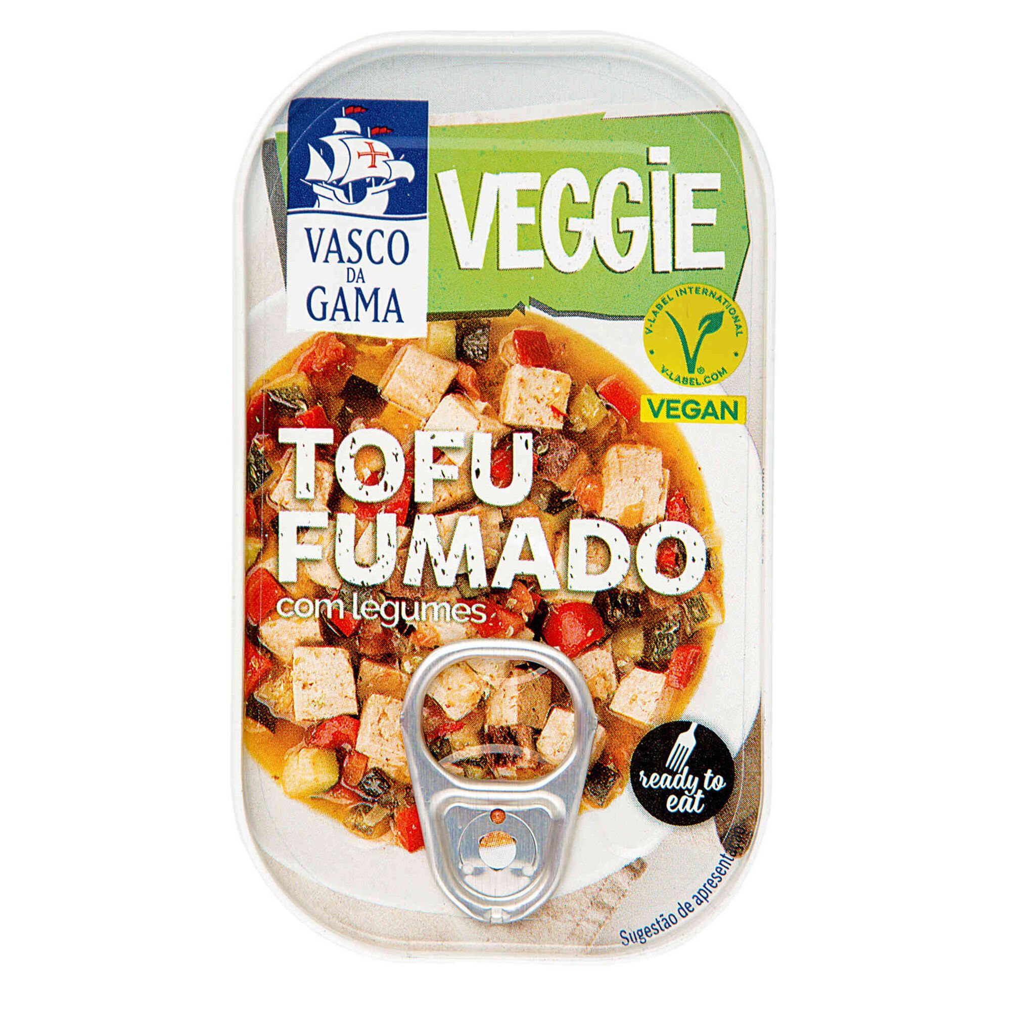 Tofu Fumado com Legumes