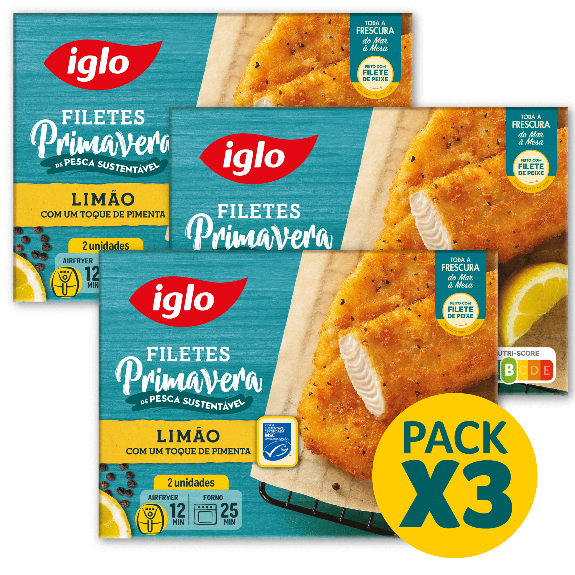 Filetes Primavera Limão