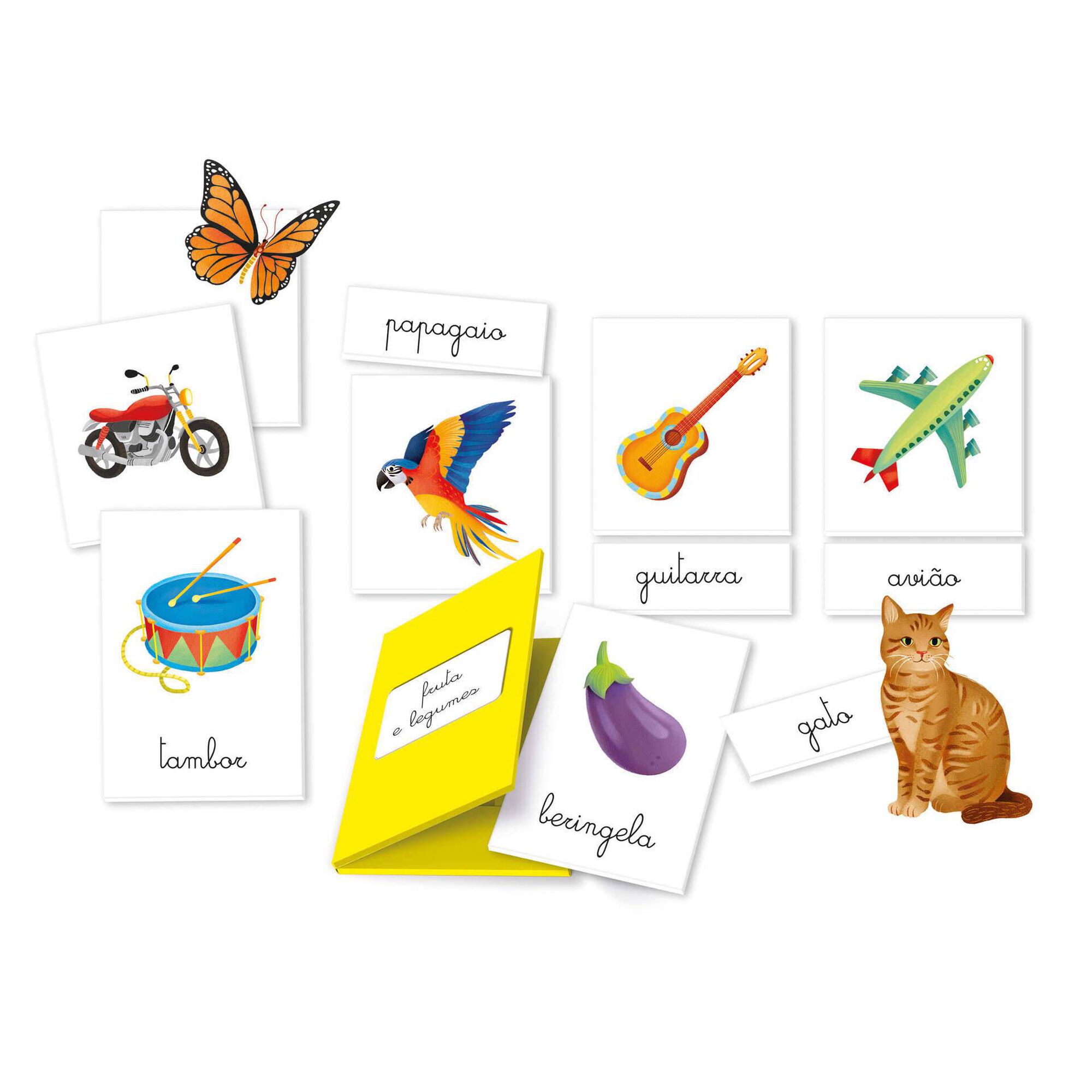 Montessori Jogo Casa das Palavras 3+ – Peketitos