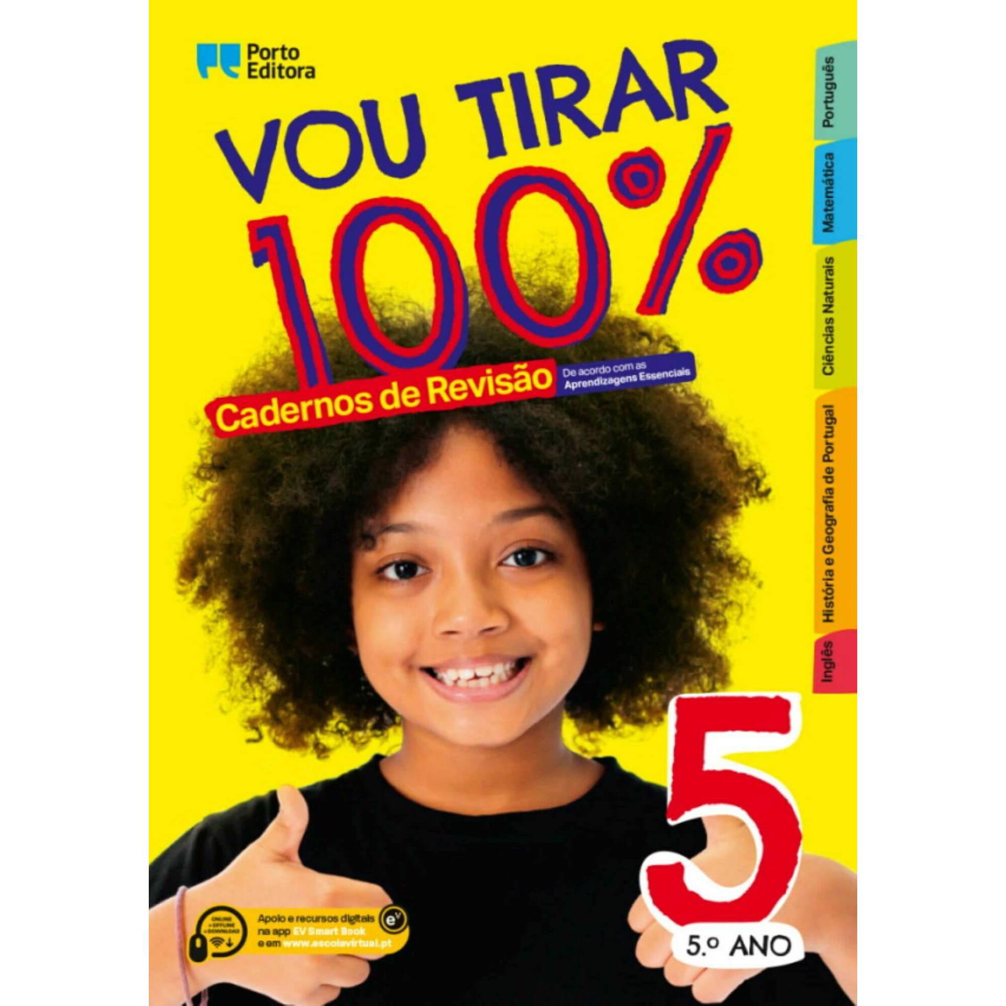 Vou Tirar 100% - Cadernos de Revisão - 5º Ano