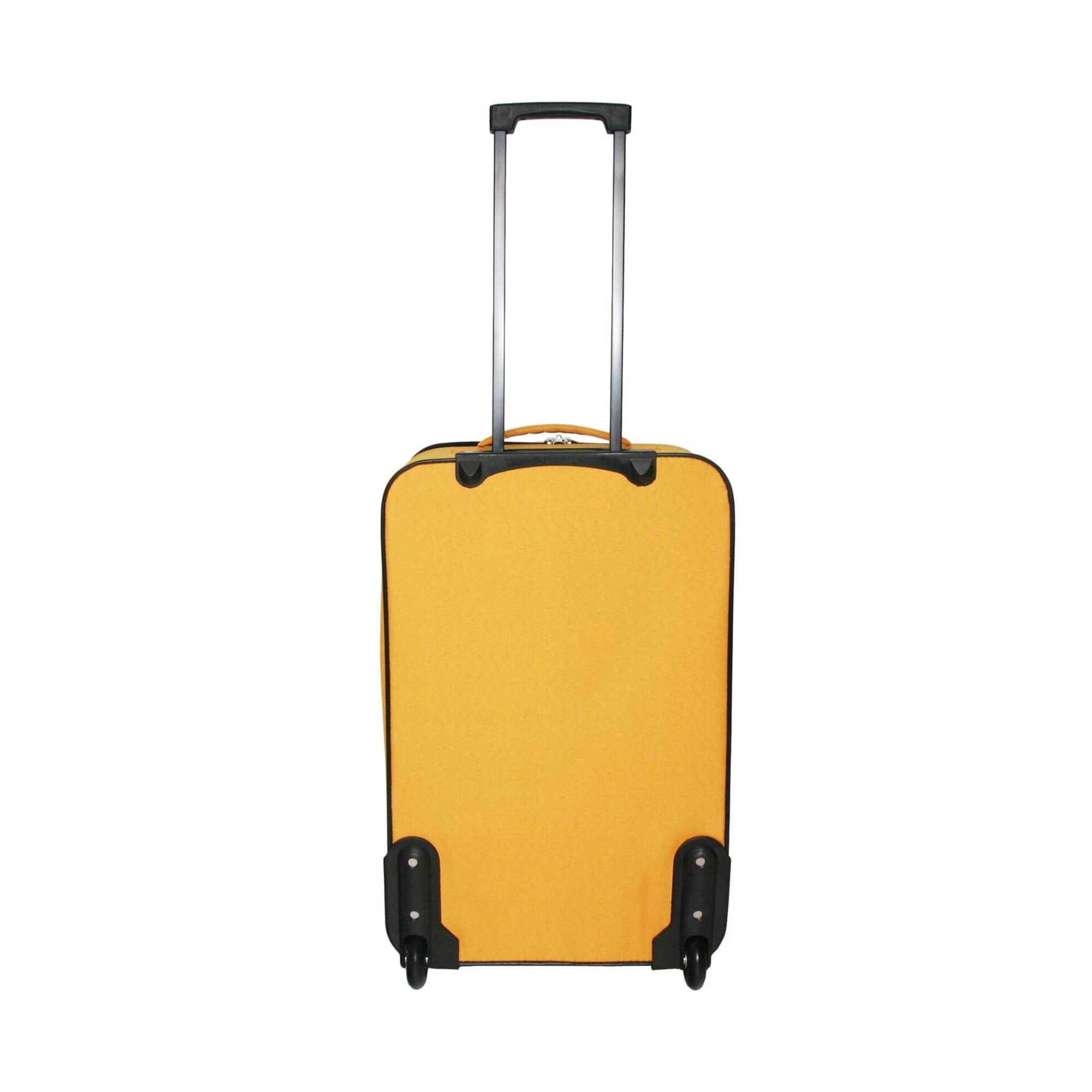 Mala de Viagem Média 4 Rodas Amarelo Santorini - 1 un - Pack It