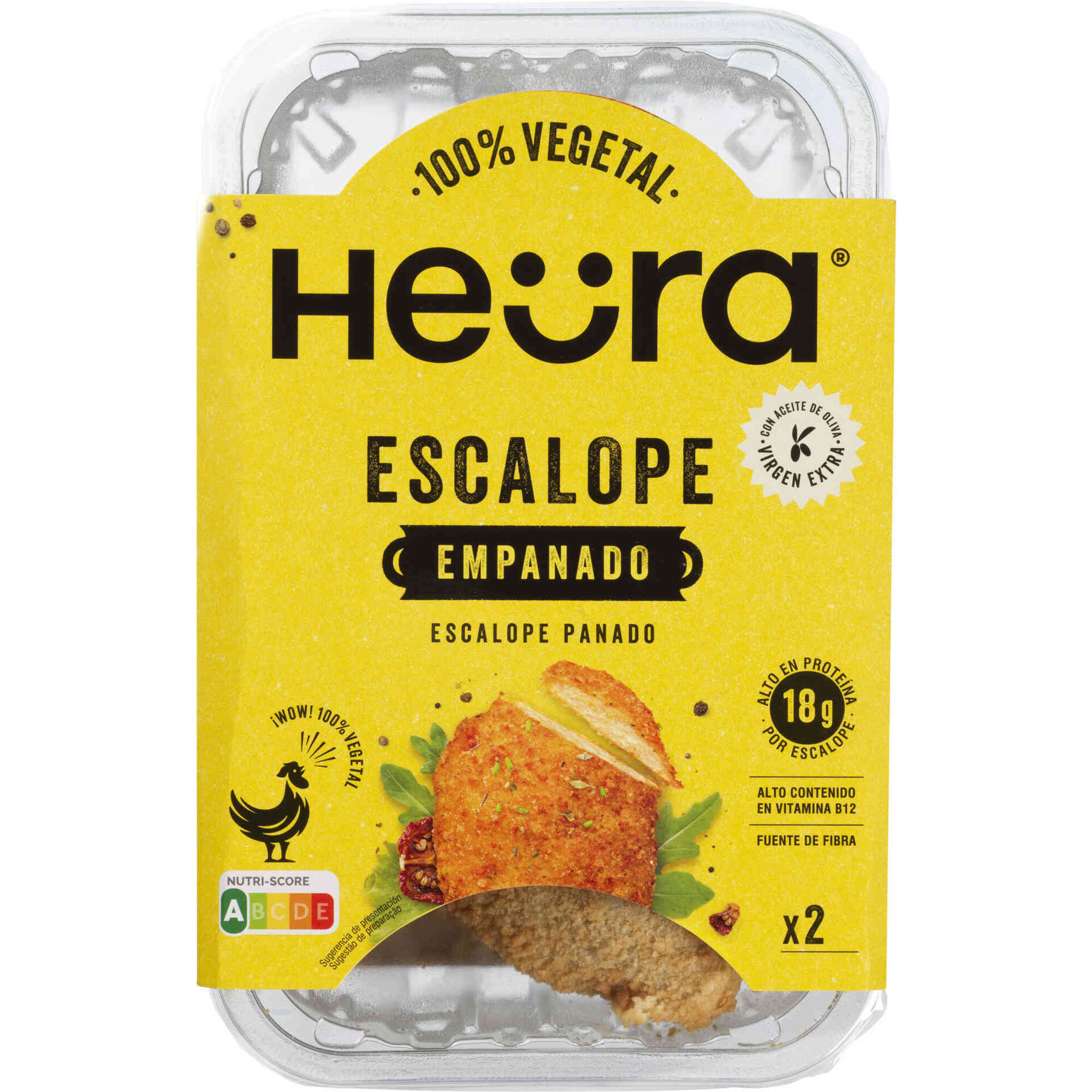 Escalopes Panados de Proteína Vegetal