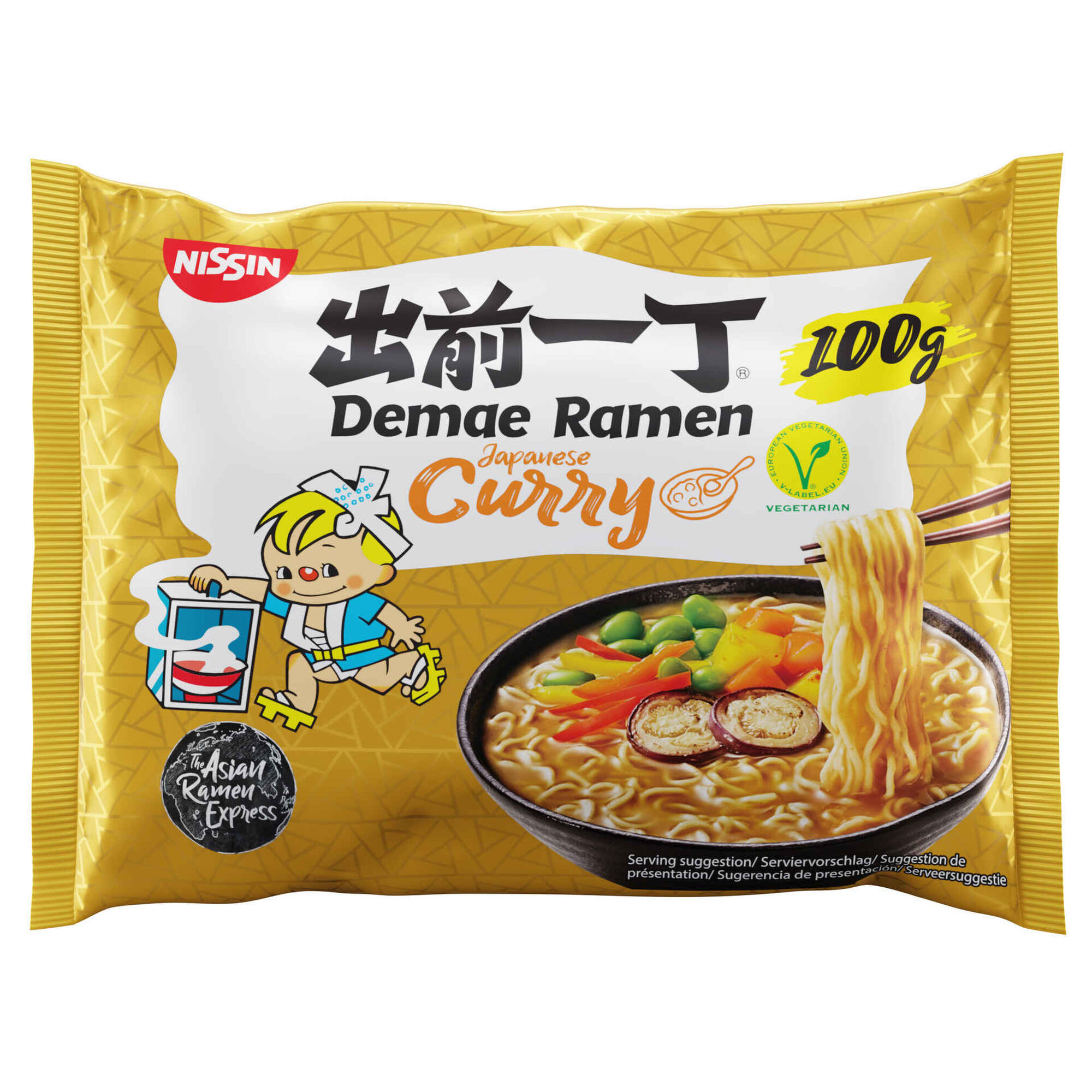 Noodles Demae Ramen Caril Japonês