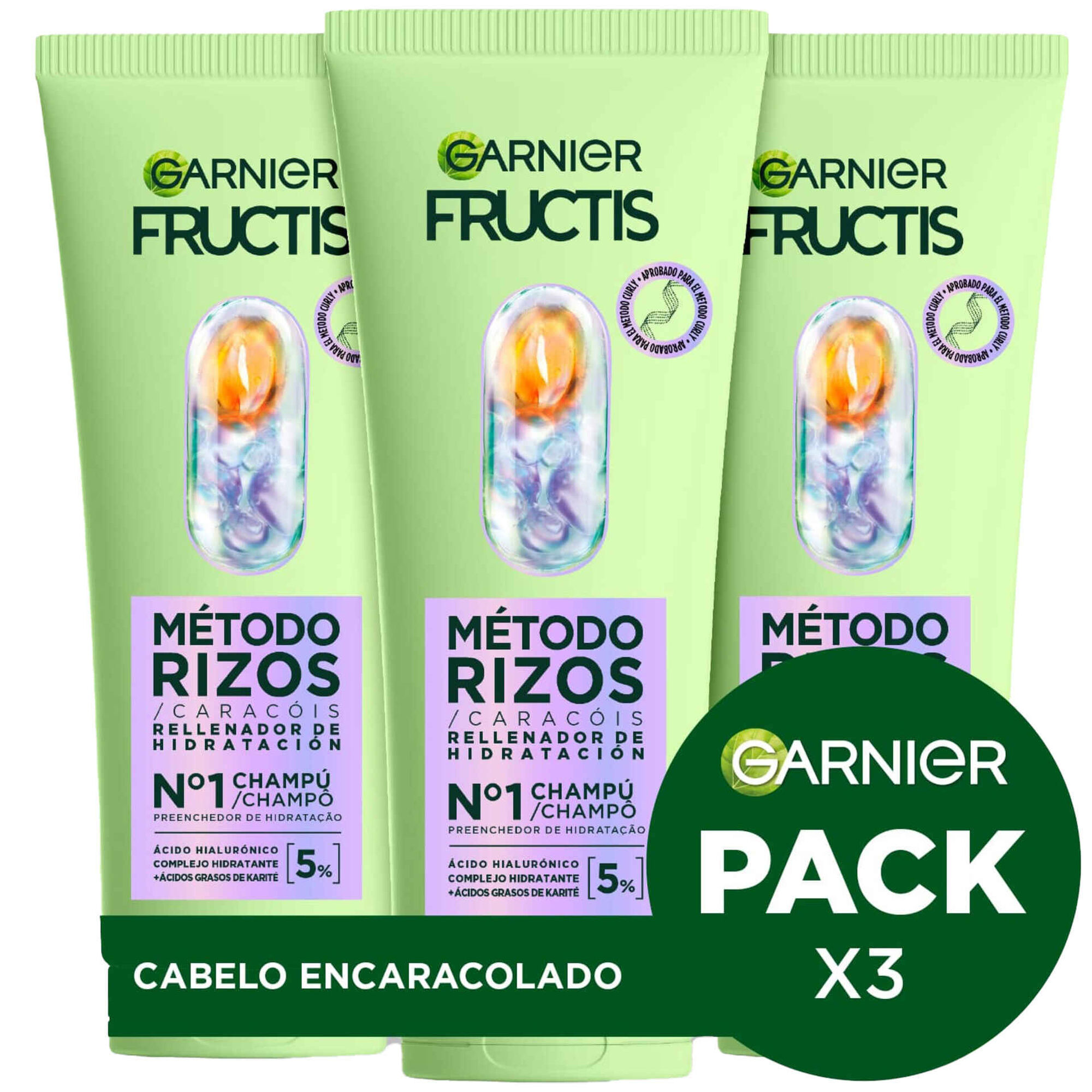 Champô Fructis Método Caracóis