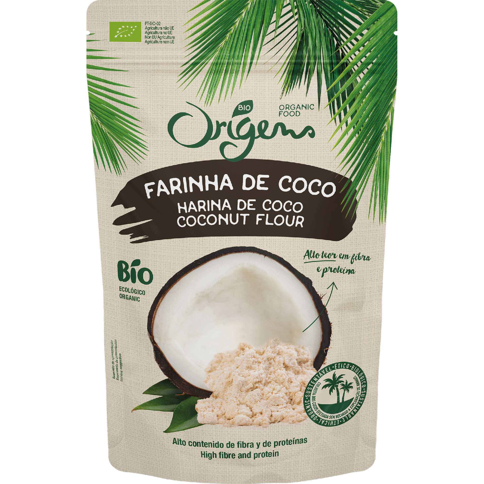 Farinha de Coco sem Glúten