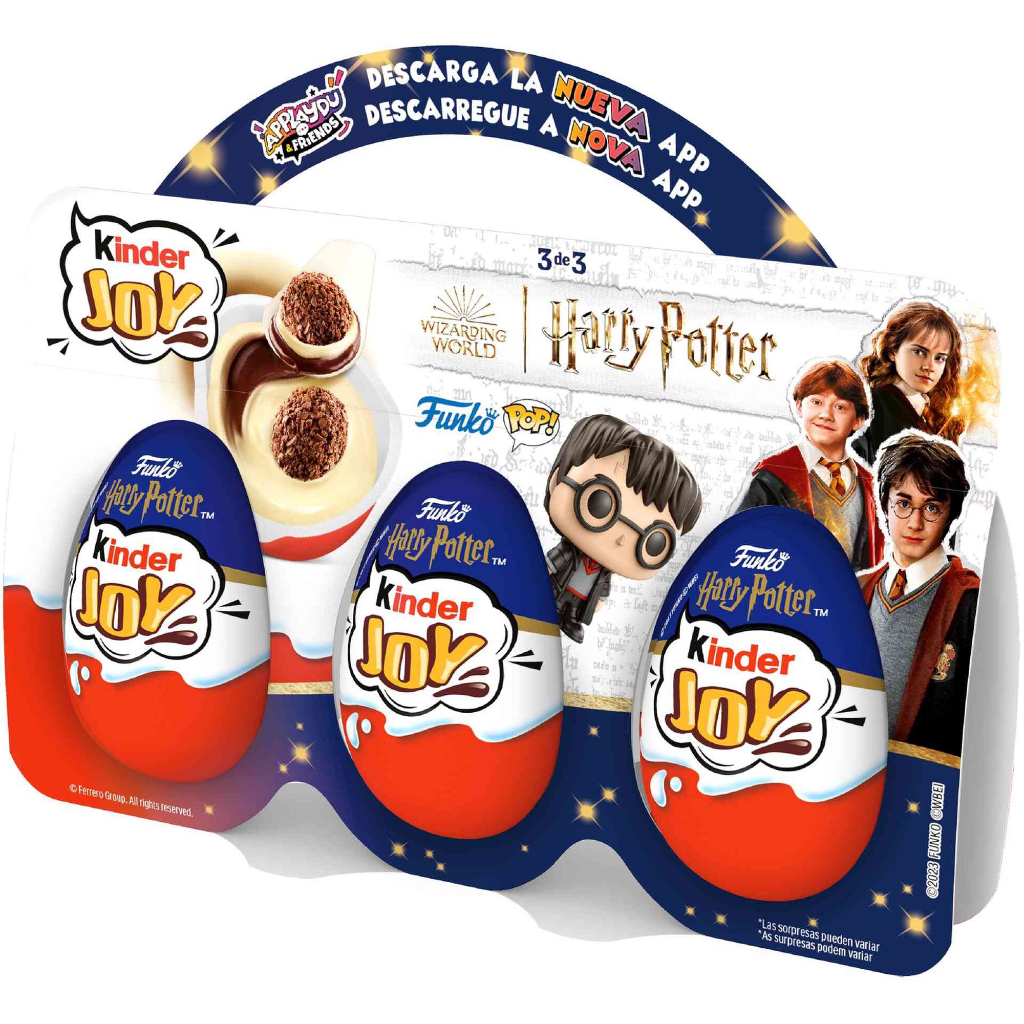 Kinder Joy Edição Funko 20g - Kinder Ovo