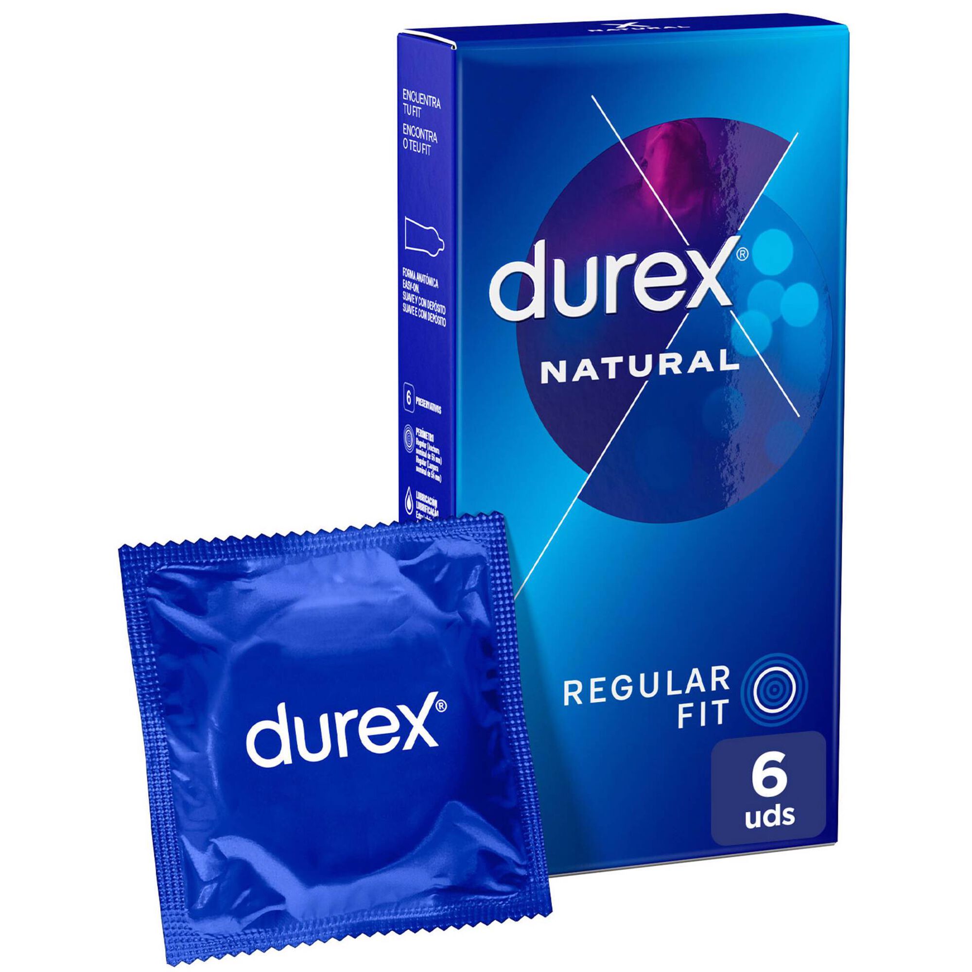 Preservativos Natural Comfort - emb. 6 un - Durex