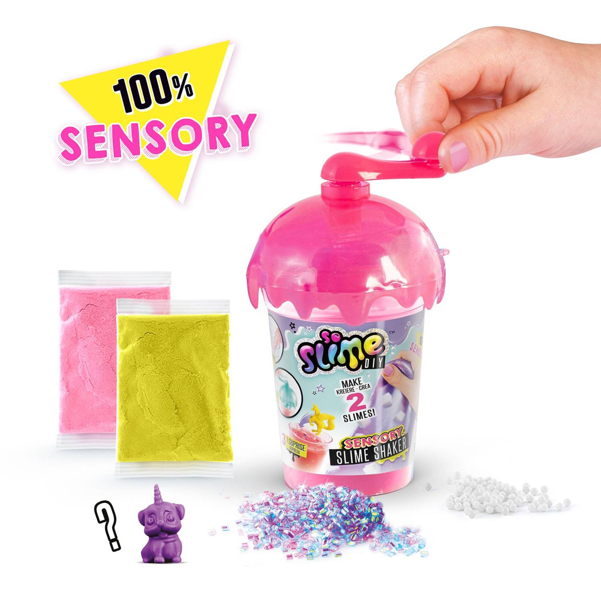 Misturador de Slime Sensorial DIY