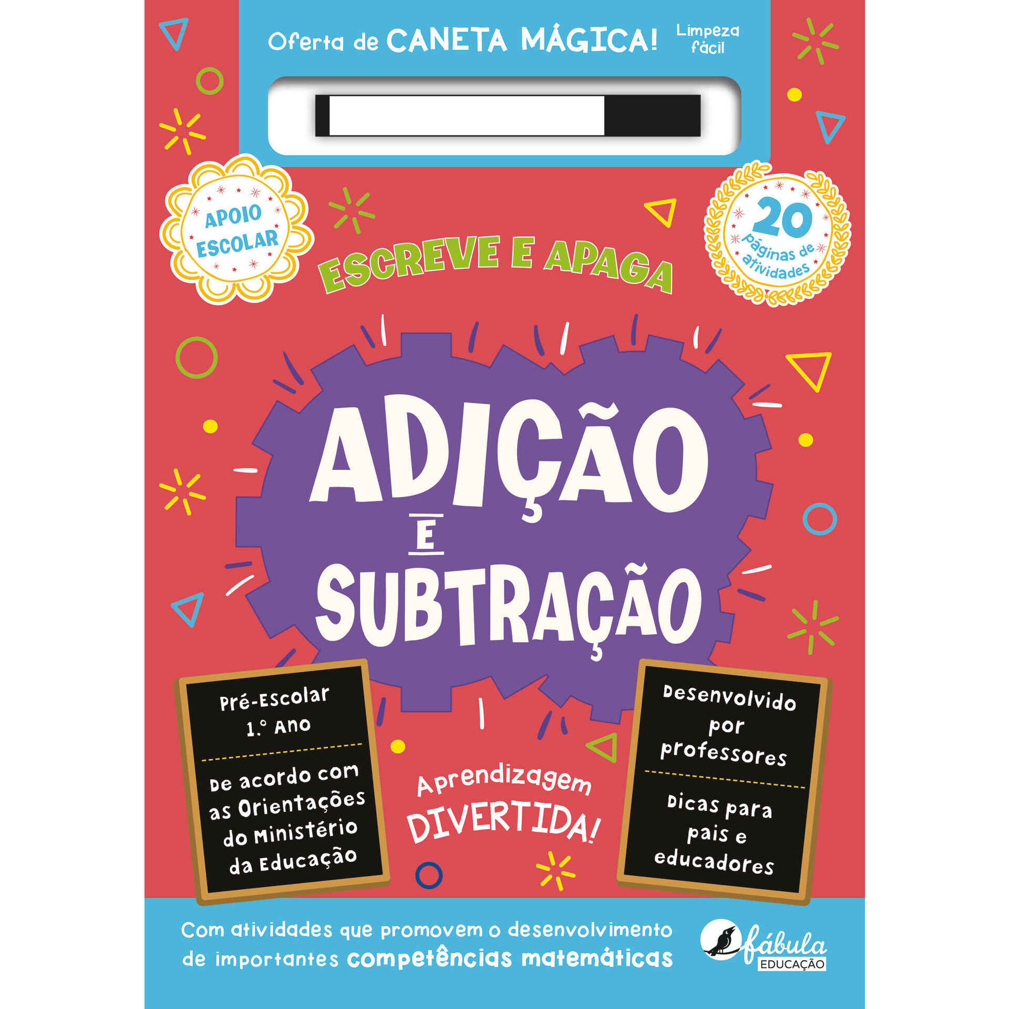 Jogo Educativo Adição E Subtração Matemática Infantil - Pais E