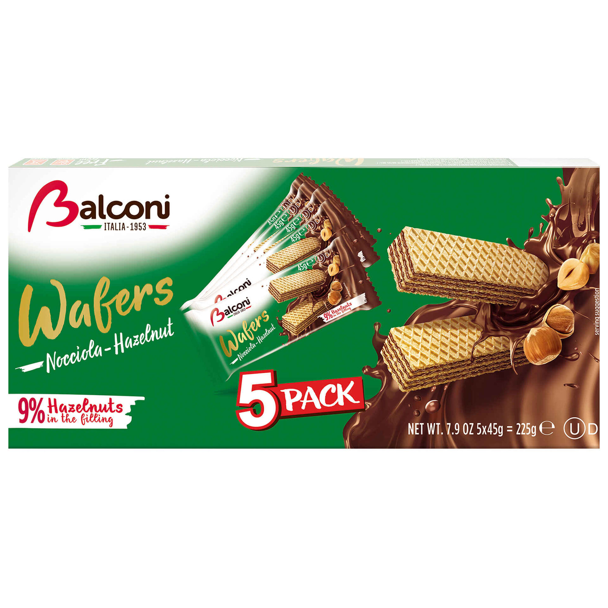 Bolachas Wafers com Recheio Avelã Pack