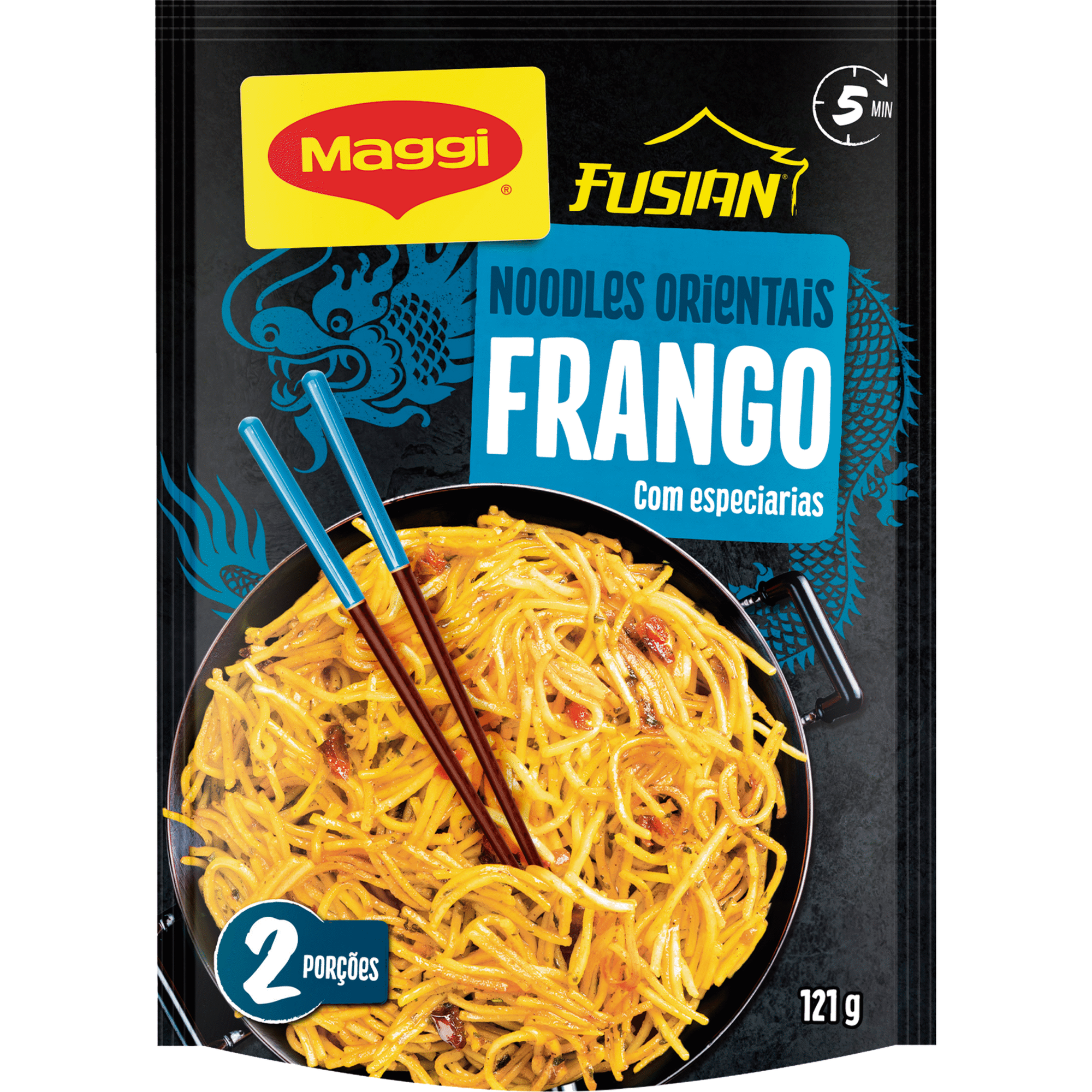 Noodles Orientais Fusian Frango e Especiarias