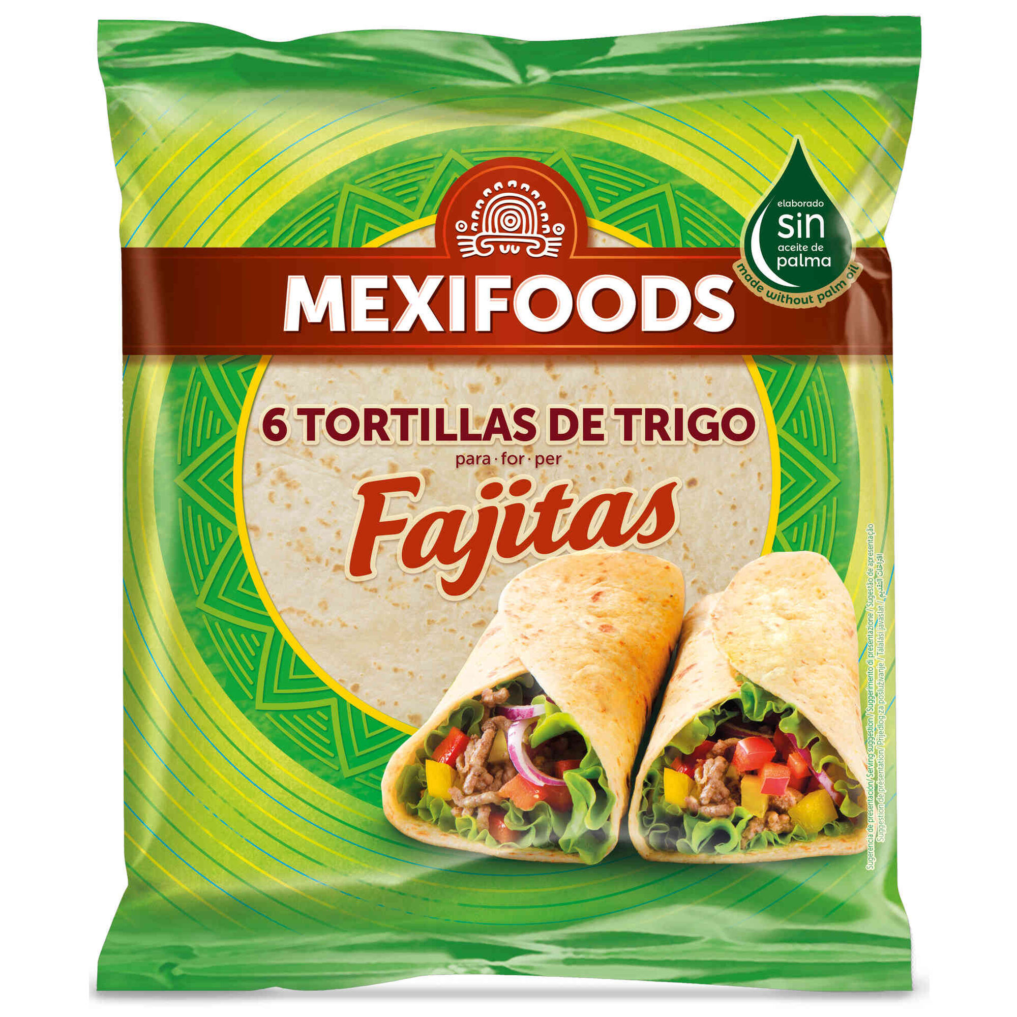 Tortilha Fajita de Trigo