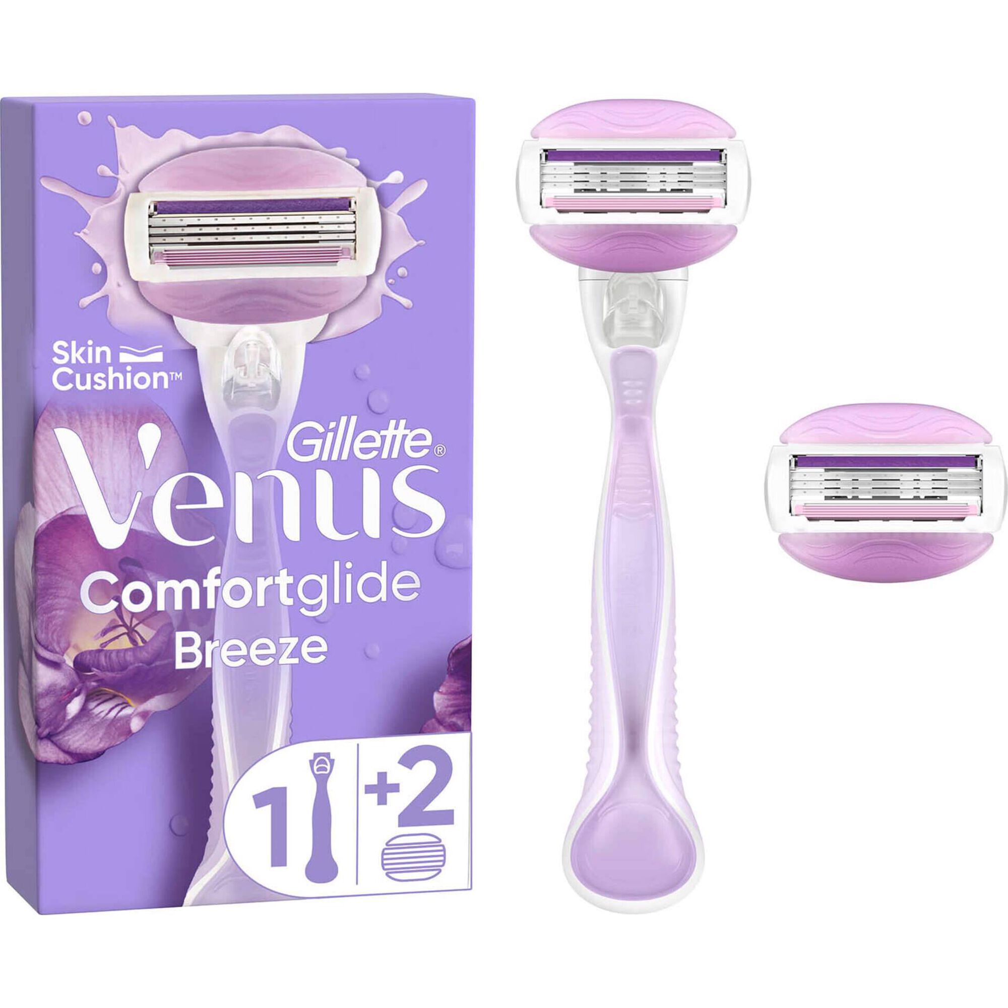 Máquina Depilatória Comfortglide Breeze com 2 Recargas