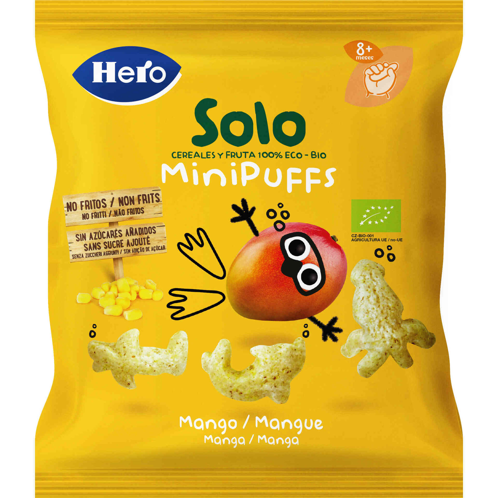 Snack para Bebé Manga MiniPuffs +8M