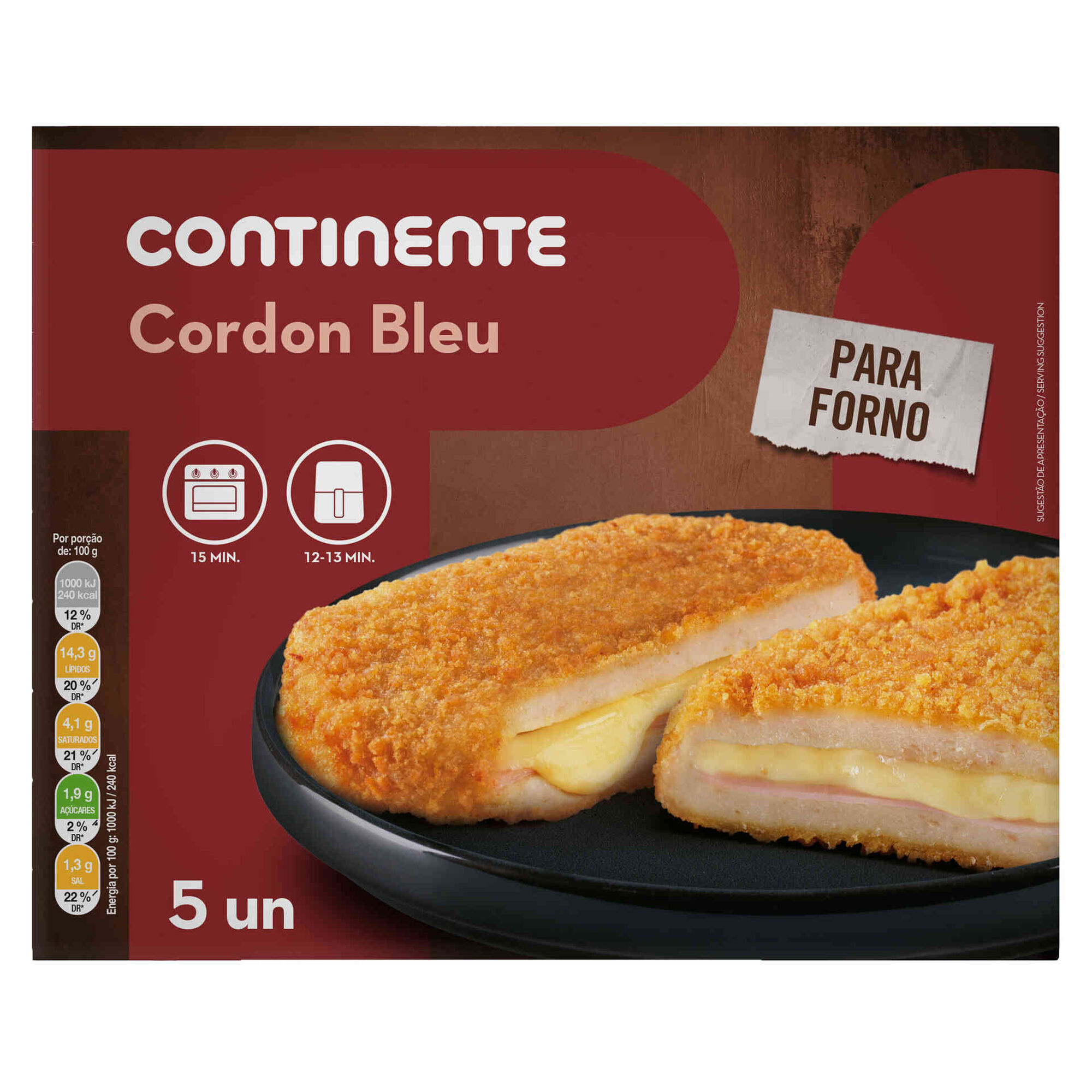 Crocante de Frango Cordon Bleu