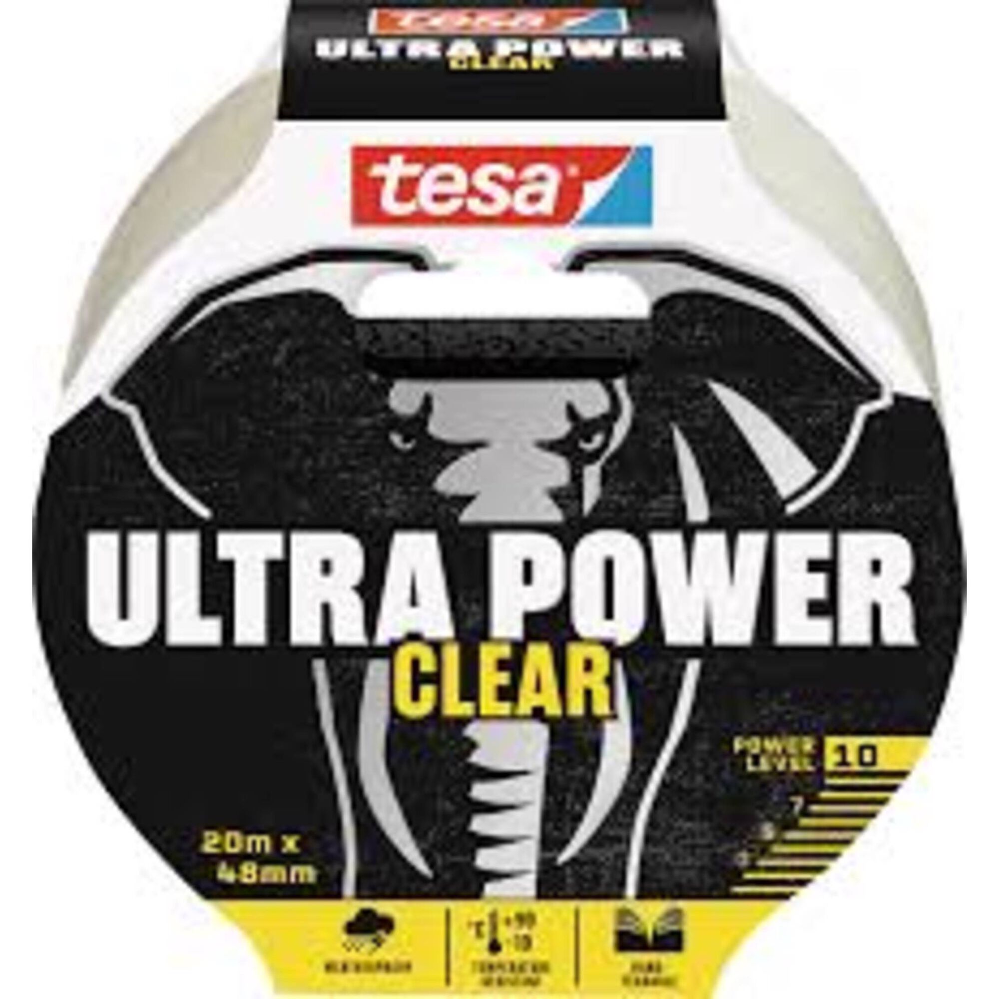 Fita Cola Reparar Ultra Power 48mmx20mts Transparente