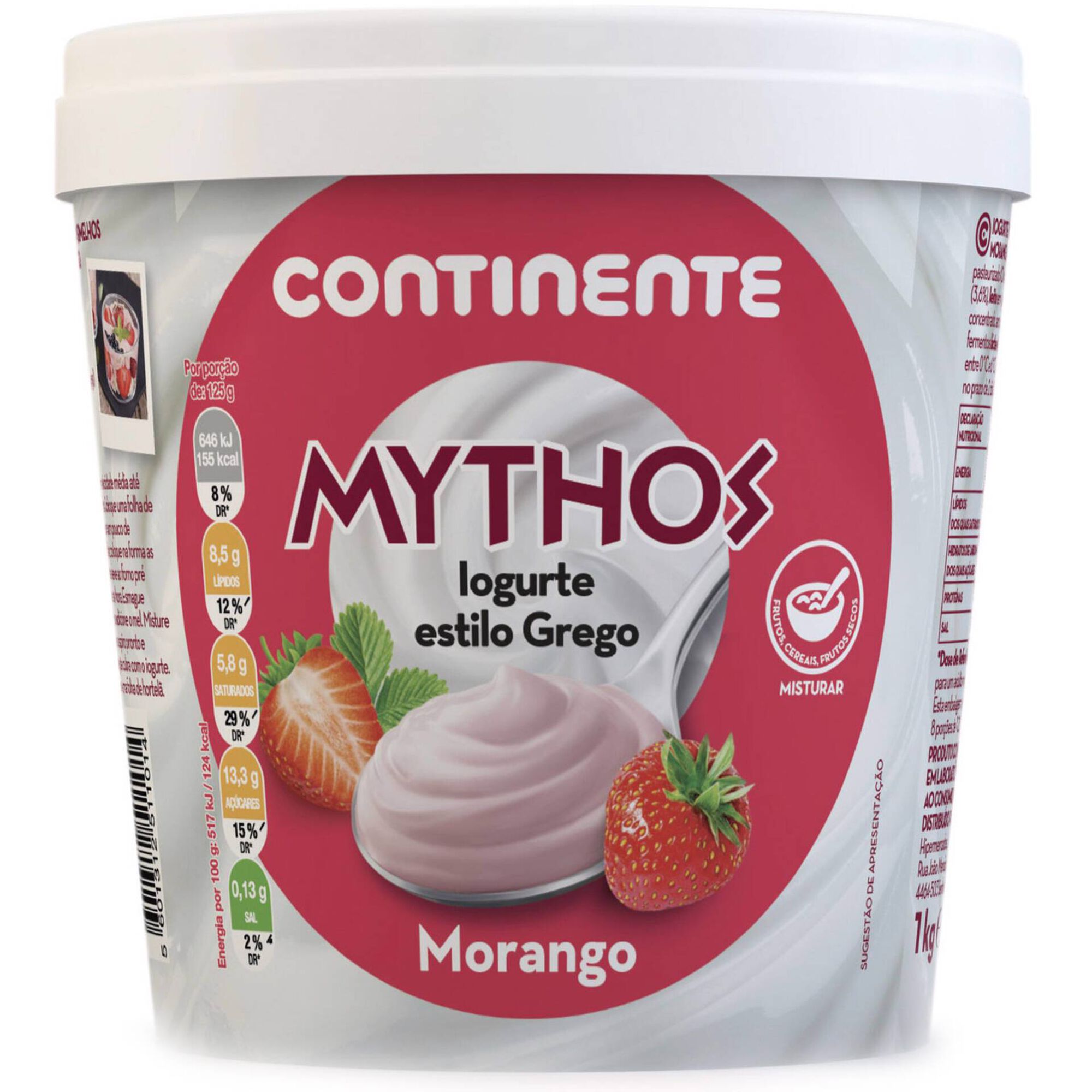 Iogurte Grego Mythos Morango