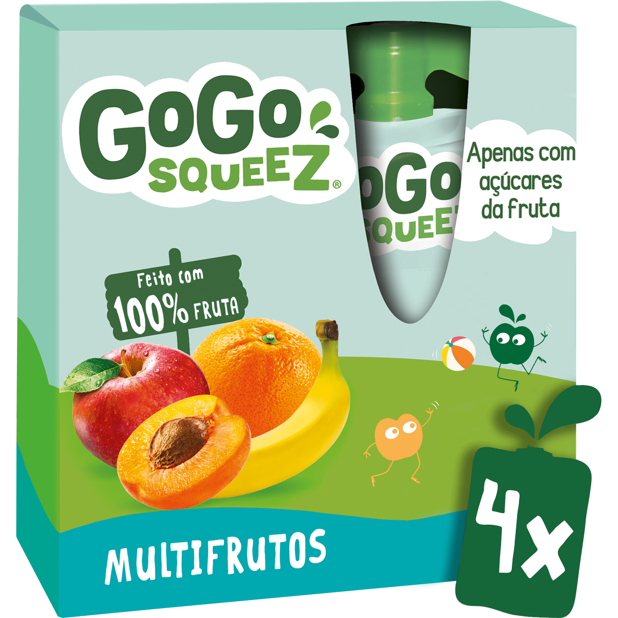 Pack  Saquetas de Fruta Multifrutos +3A