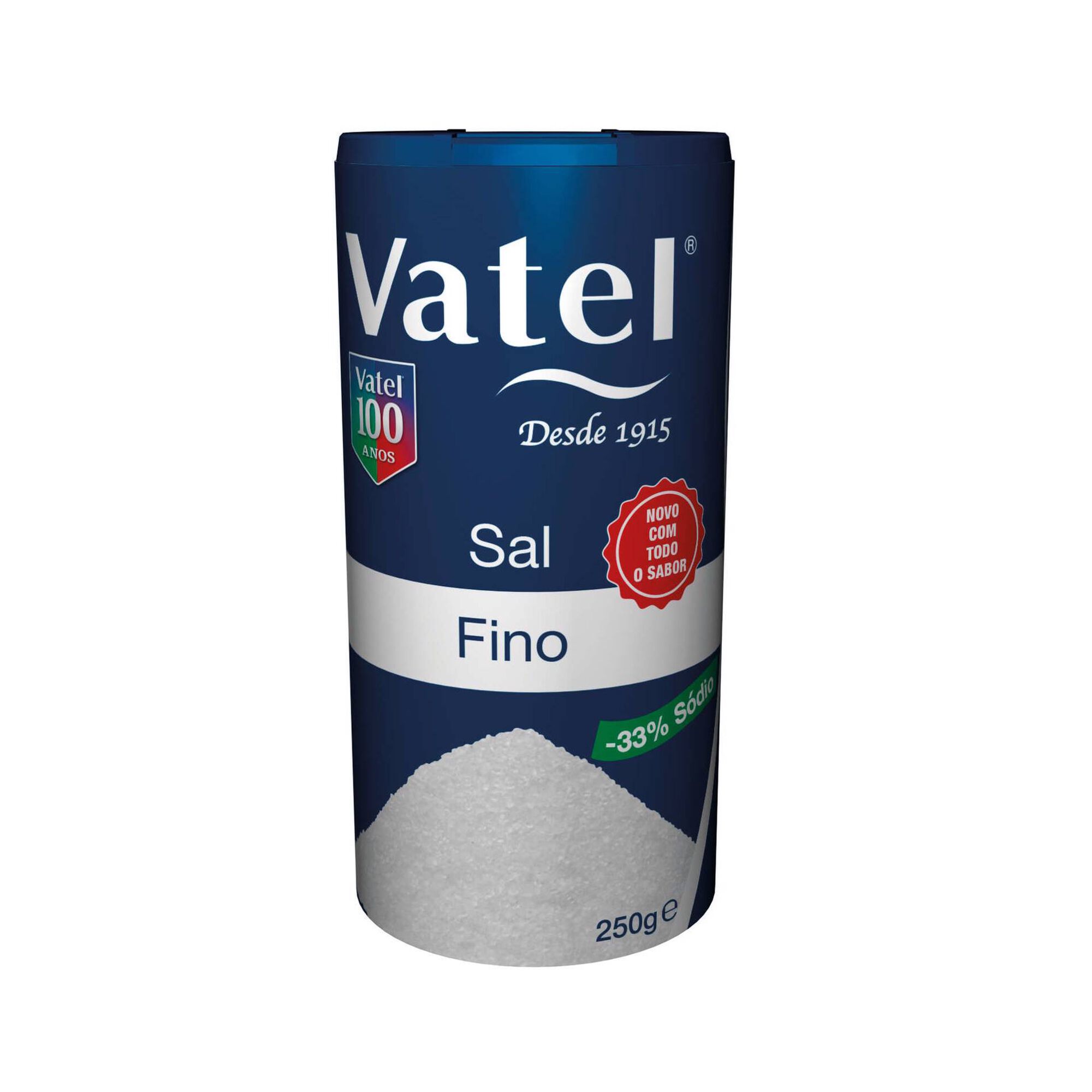 Sal Fino com Menos 33% Sódio