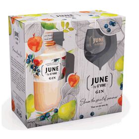 Gin G Vine June Peach com Oferta Copo