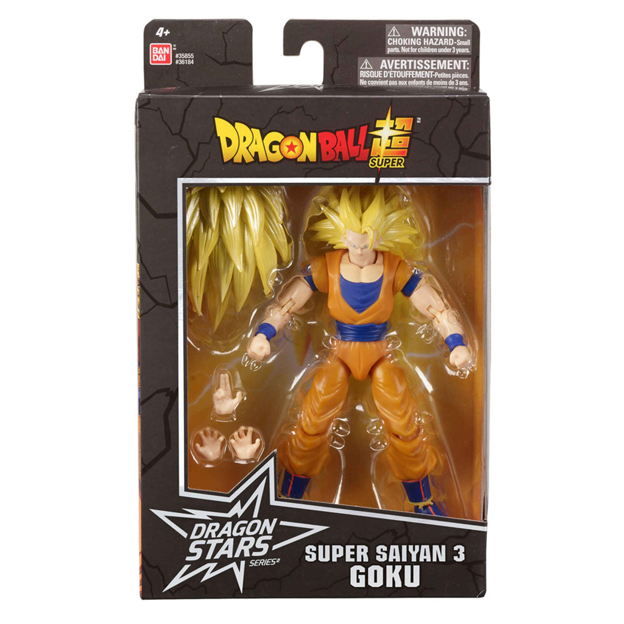Goku cabelo prateado - Dragon Ball Z - Action figure 17cm