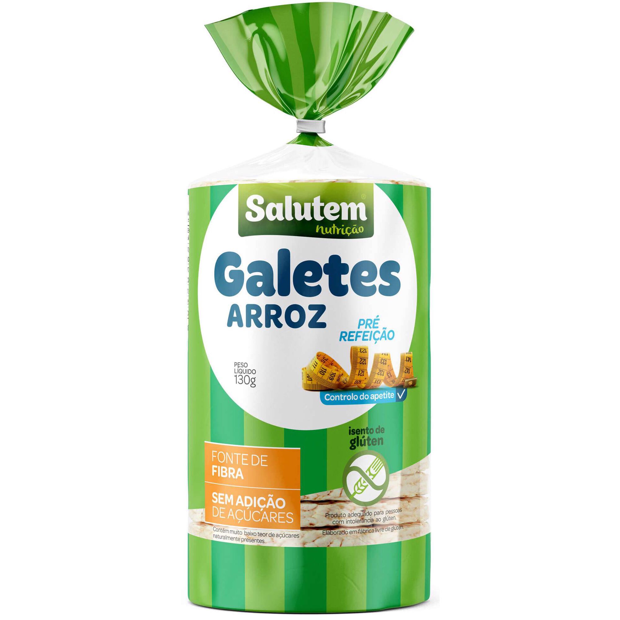 Galetes de Arroz com Sal Finíssimas sem Glúten