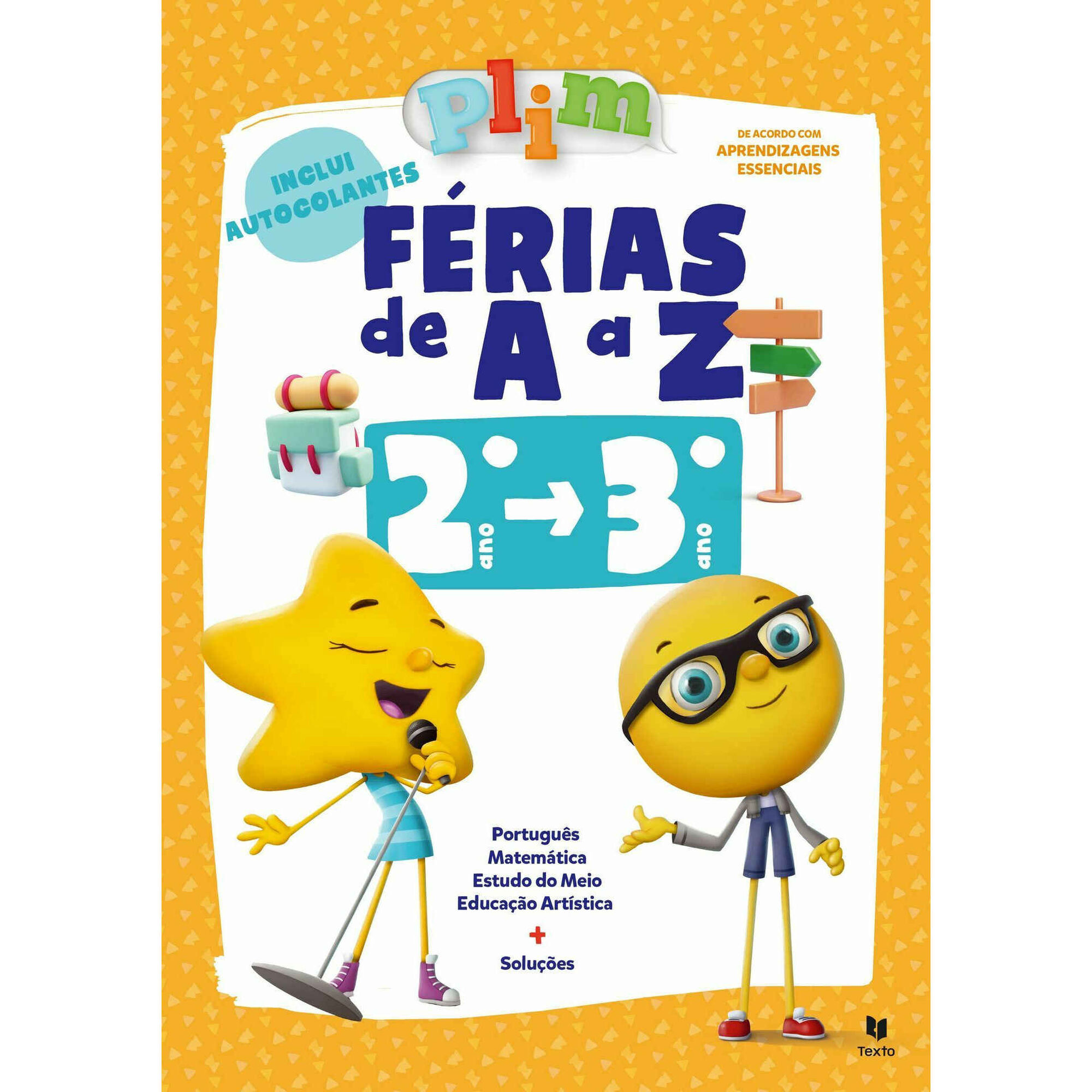 Plim! Férias de A a Z - 2º > 3º Ano - 2023