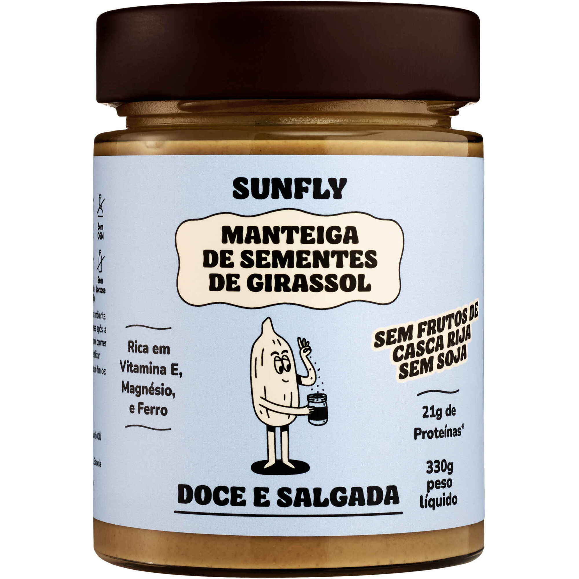 Manteiga de Sementes de Girassol Doce e Salgada