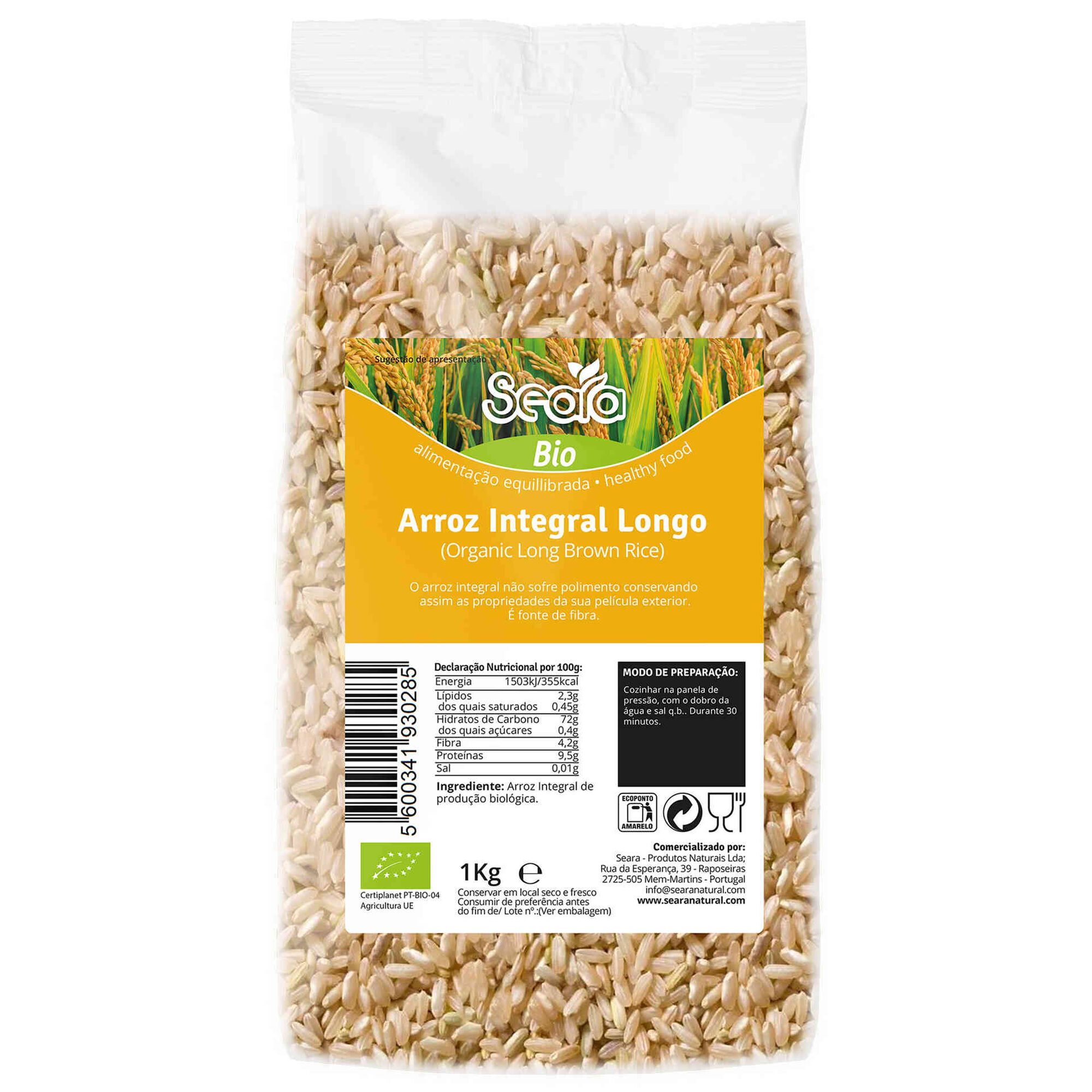 Arroz Integral Longo