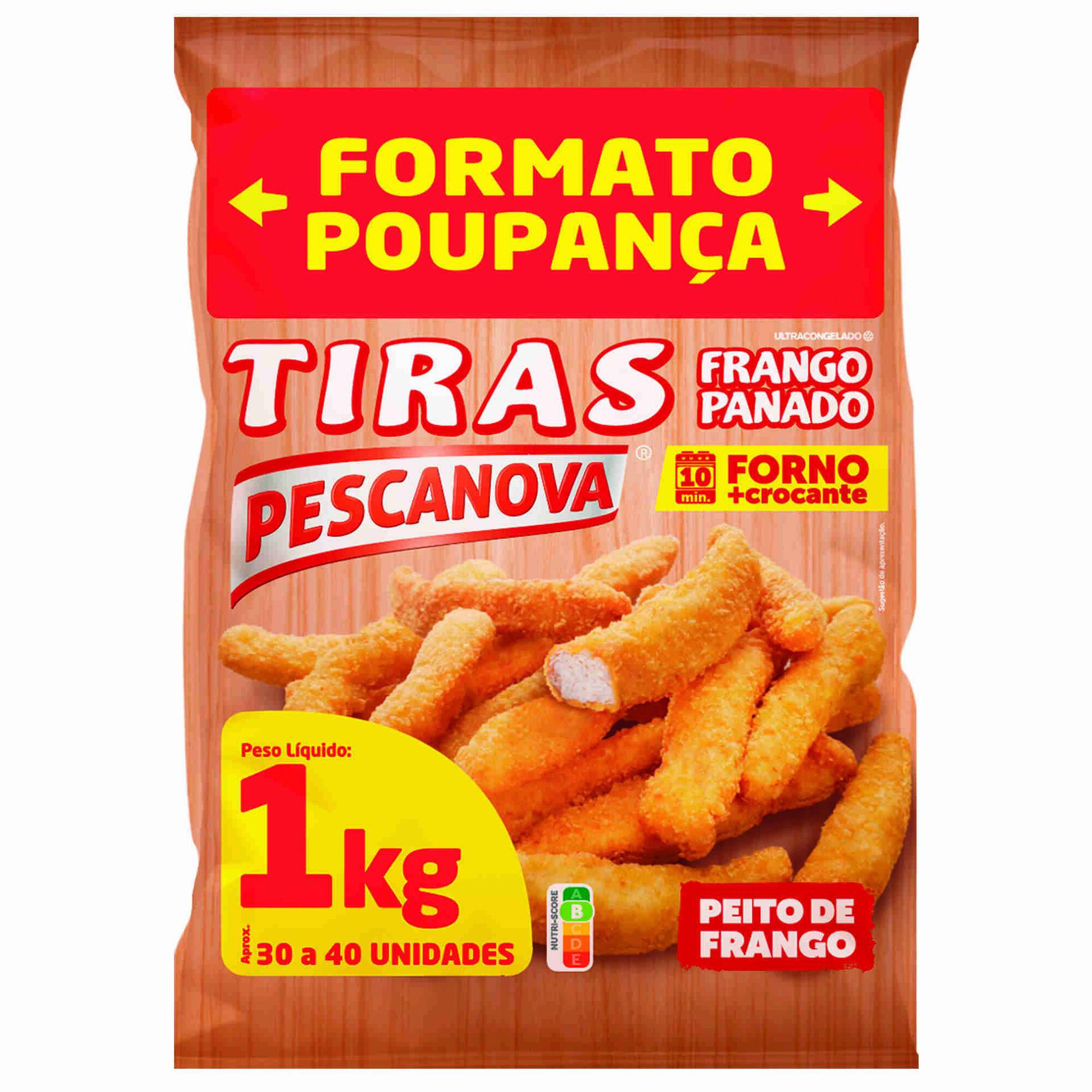 Tiras de Frango Panado