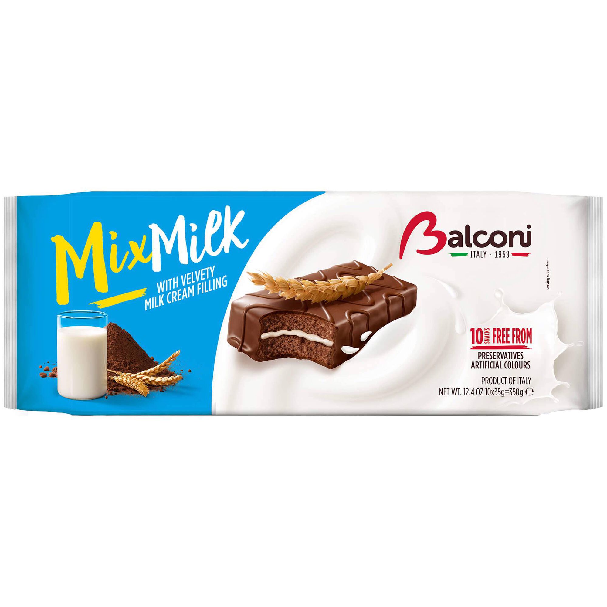 Bolo MixMax com Recheio Creme de Leite e Cobertura Chocolate