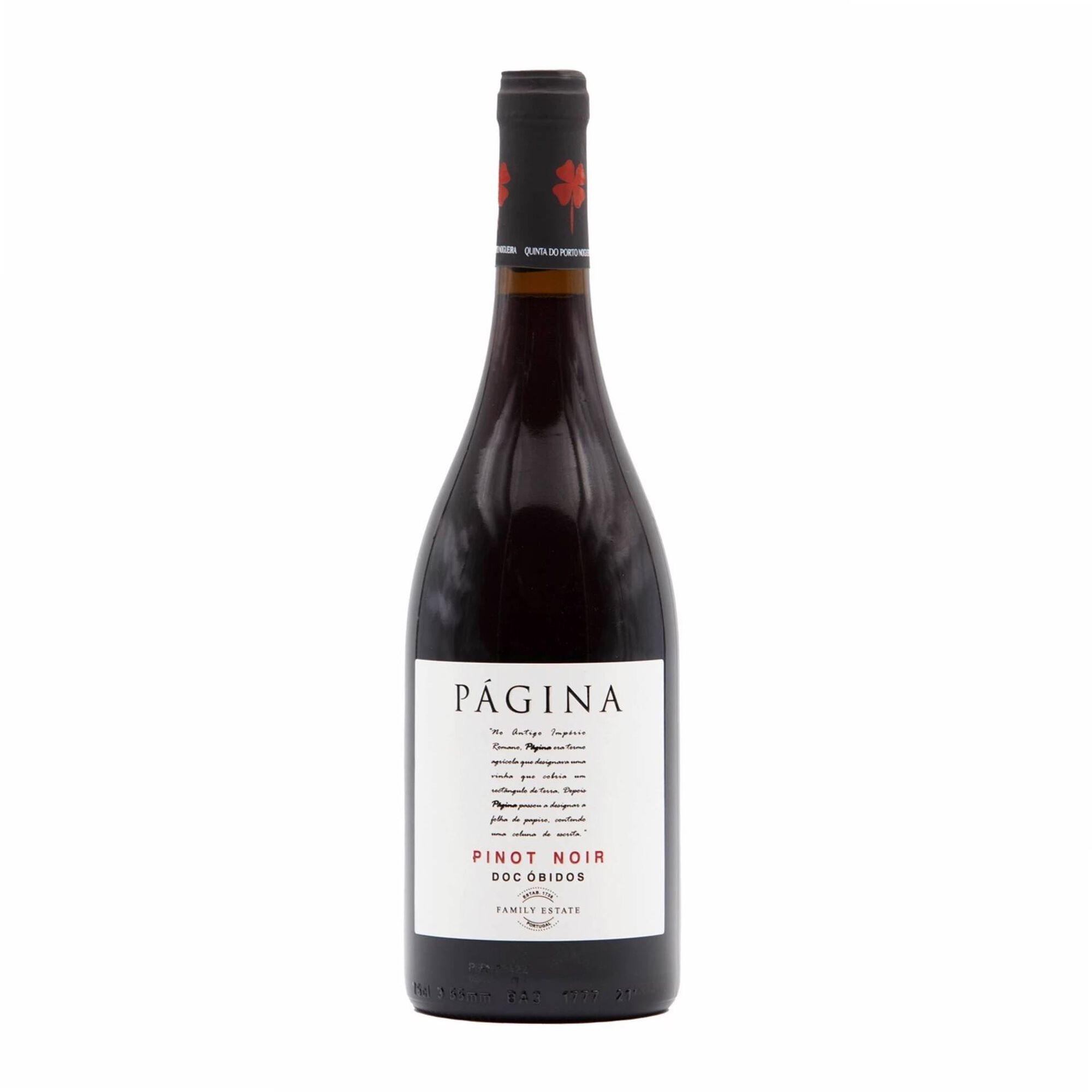 Página Pinot Noir Lisboa Vinho Tinto