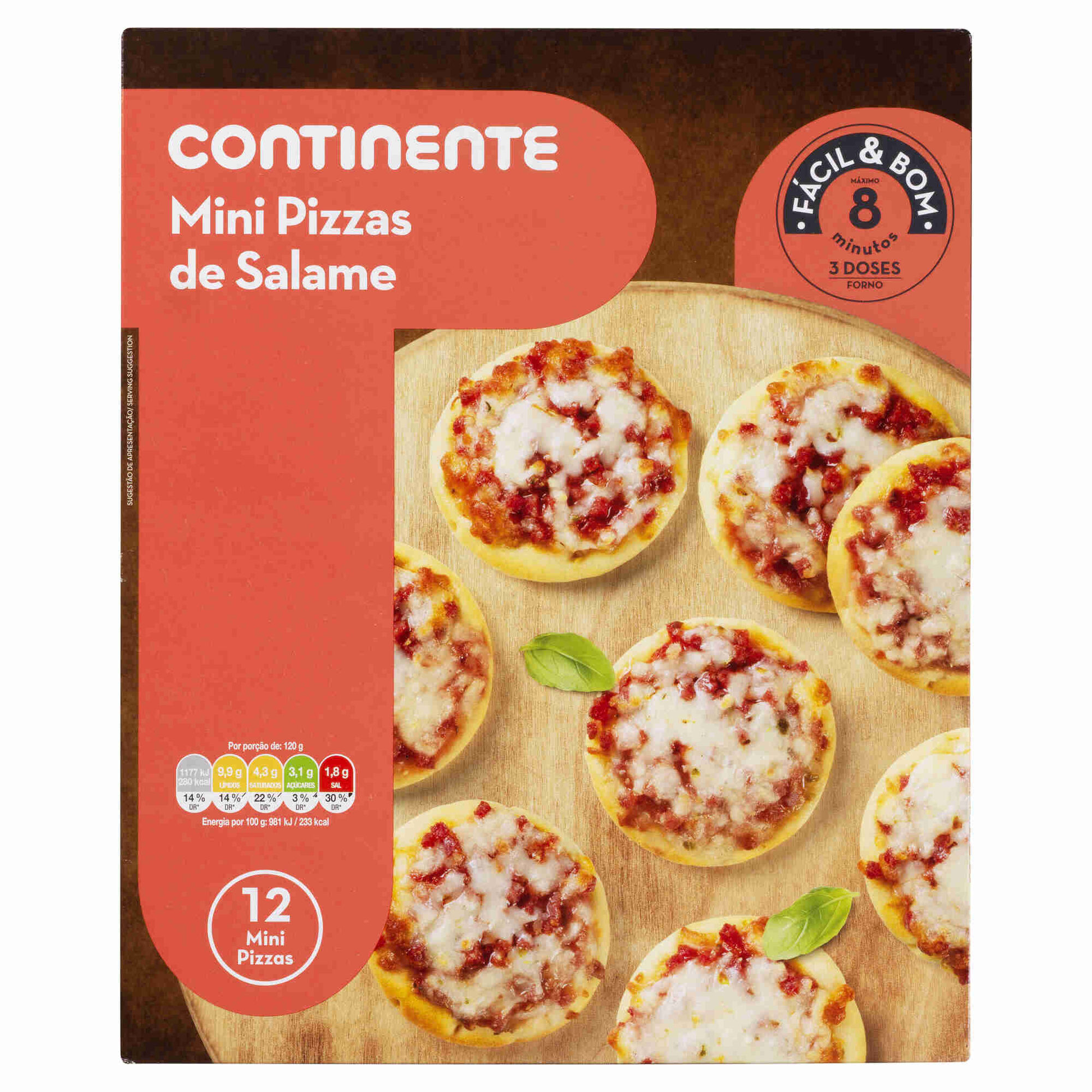 Mini Pizzas de Salame