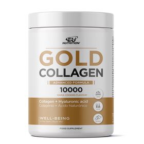 Suplemento Gold Colagénio + Ácido Hialurónico Sabor Bolacha Maria