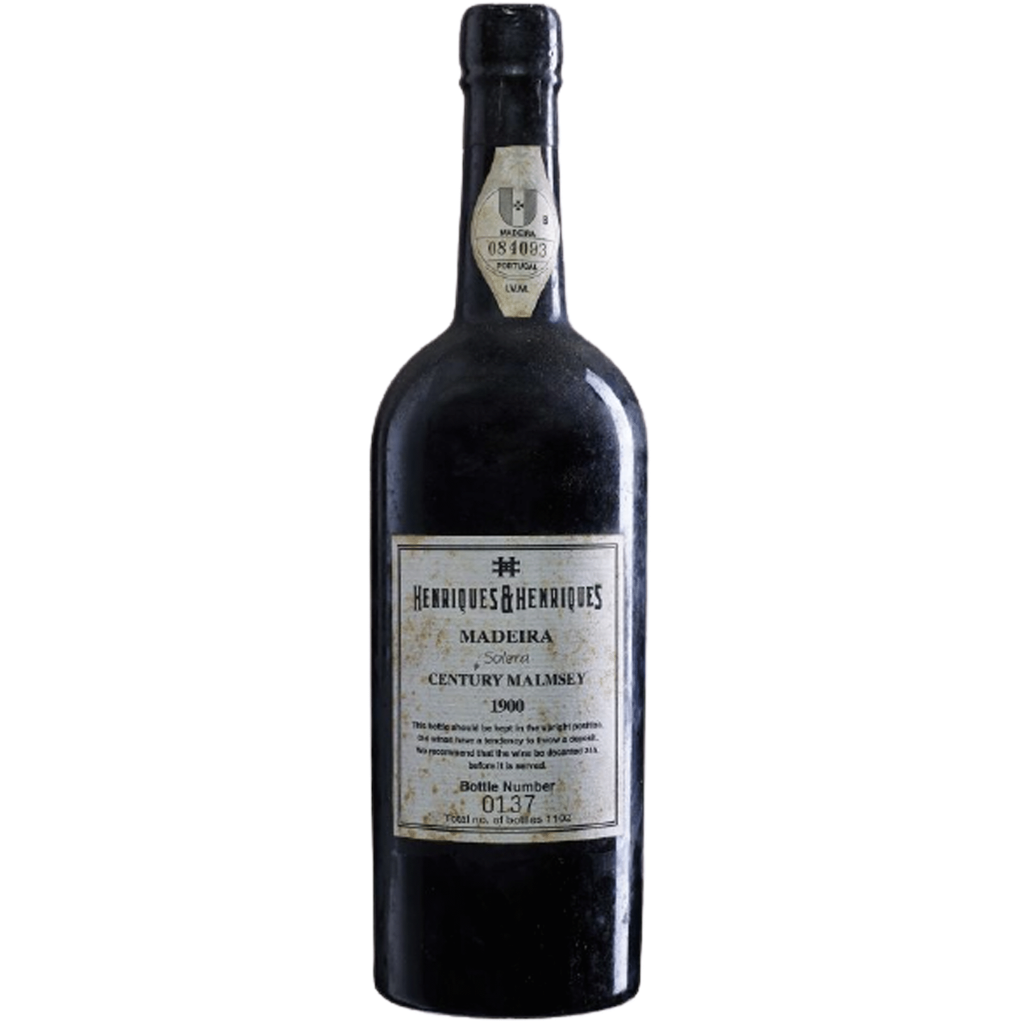 Henriques & Henriques Solera Century Malmsey 1900 Vinho Da Madeira