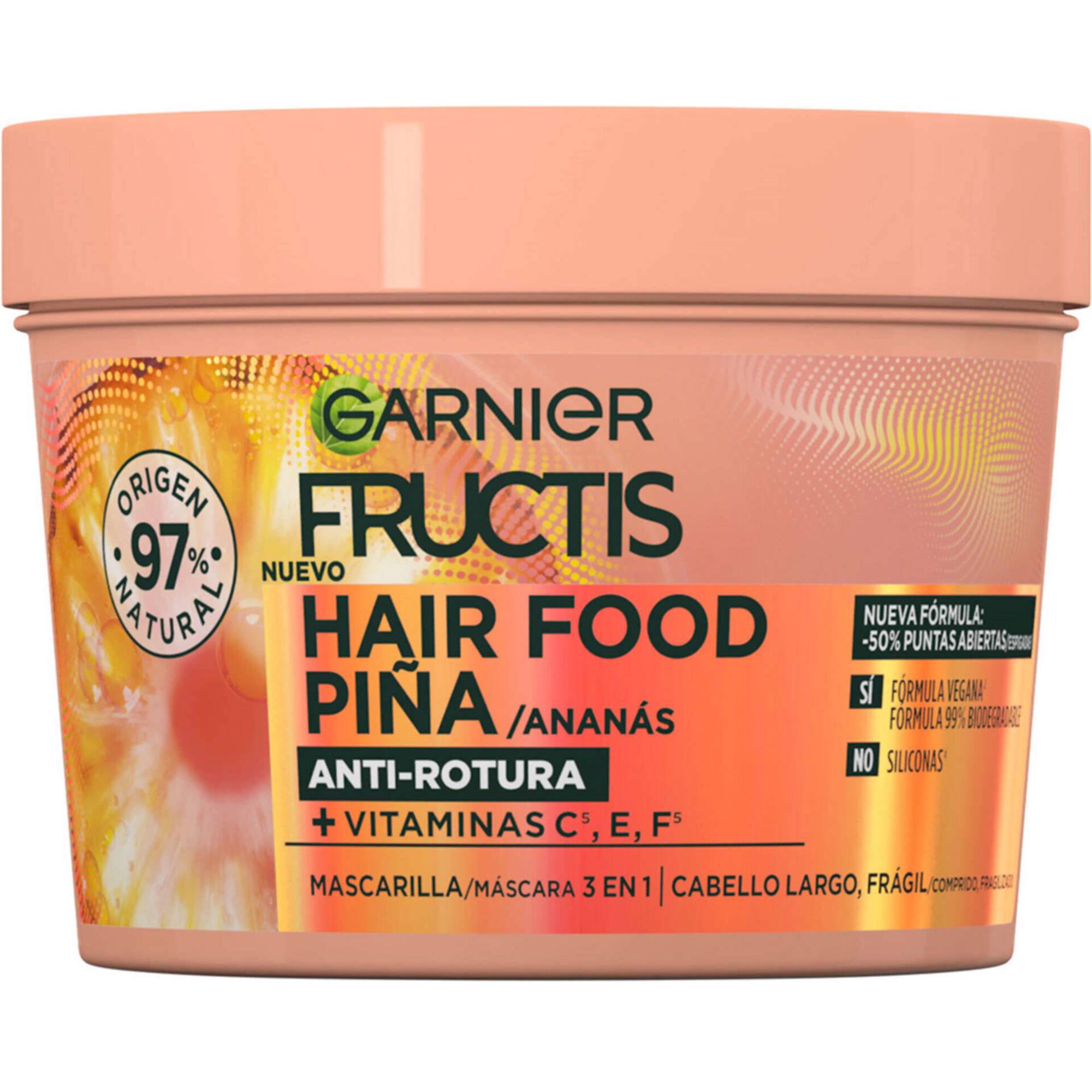 Máscara Cabelo Fructis Hair Food Ananás