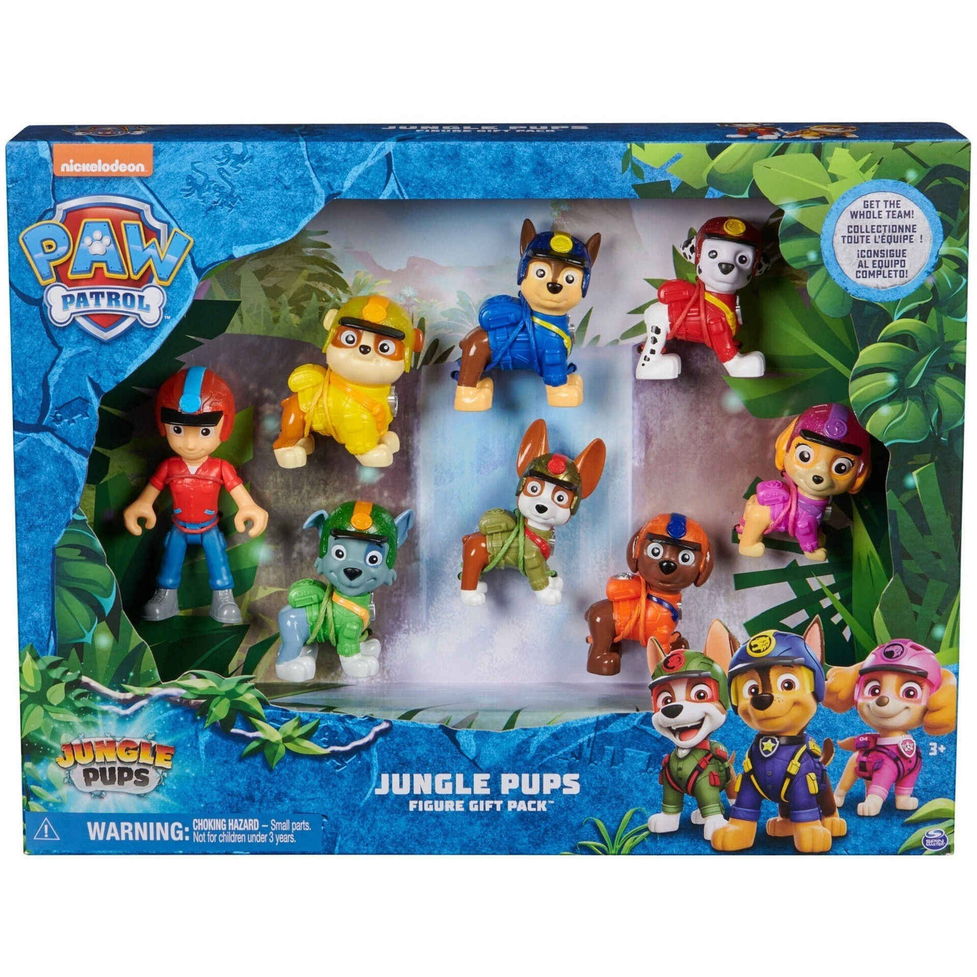 Pack de Figuras Patrulha Pata Selva