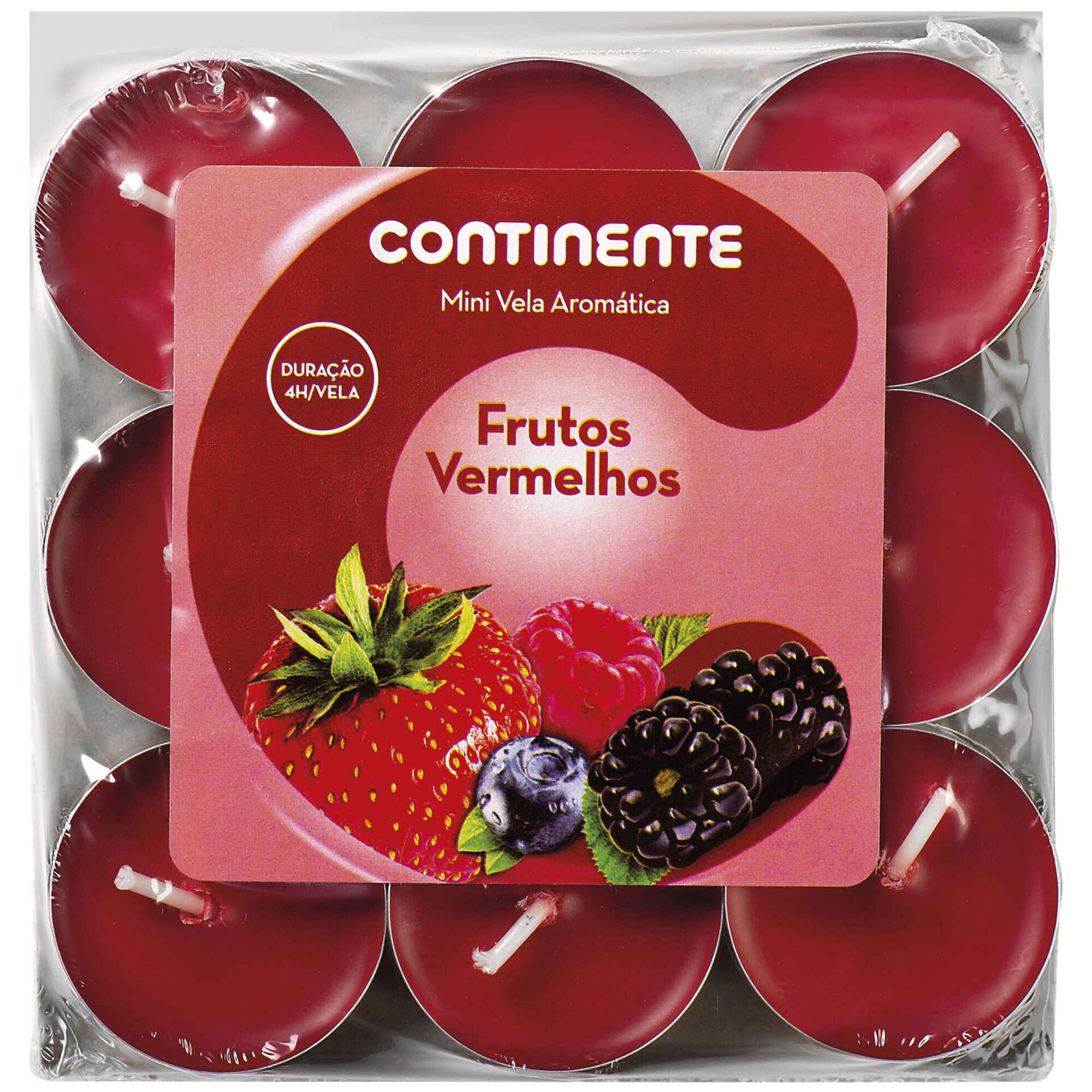 Ambientador Vela Mini Frutos Vermelhos