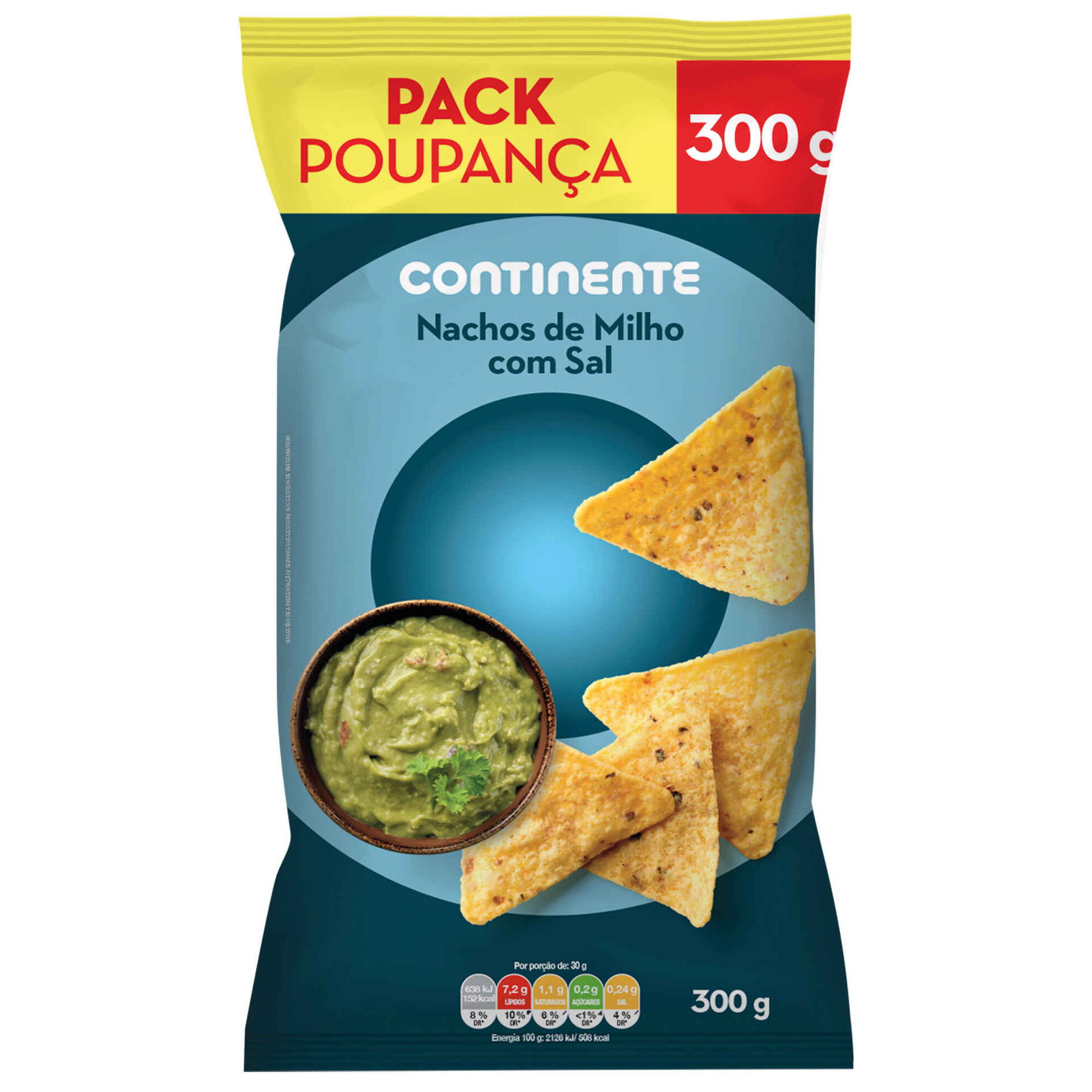 Nachos de Milho com Sal Pack Poupança