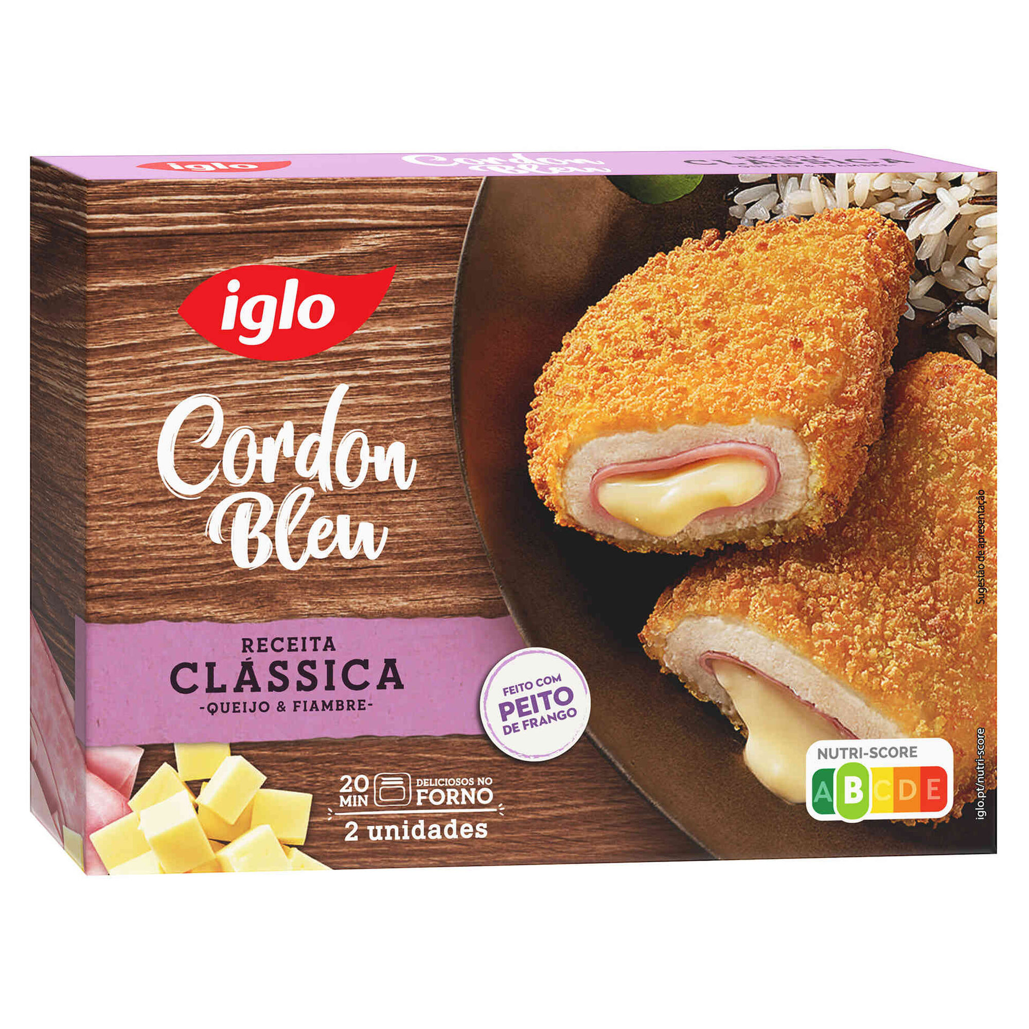 Crocante de Frango Cordon Bleu