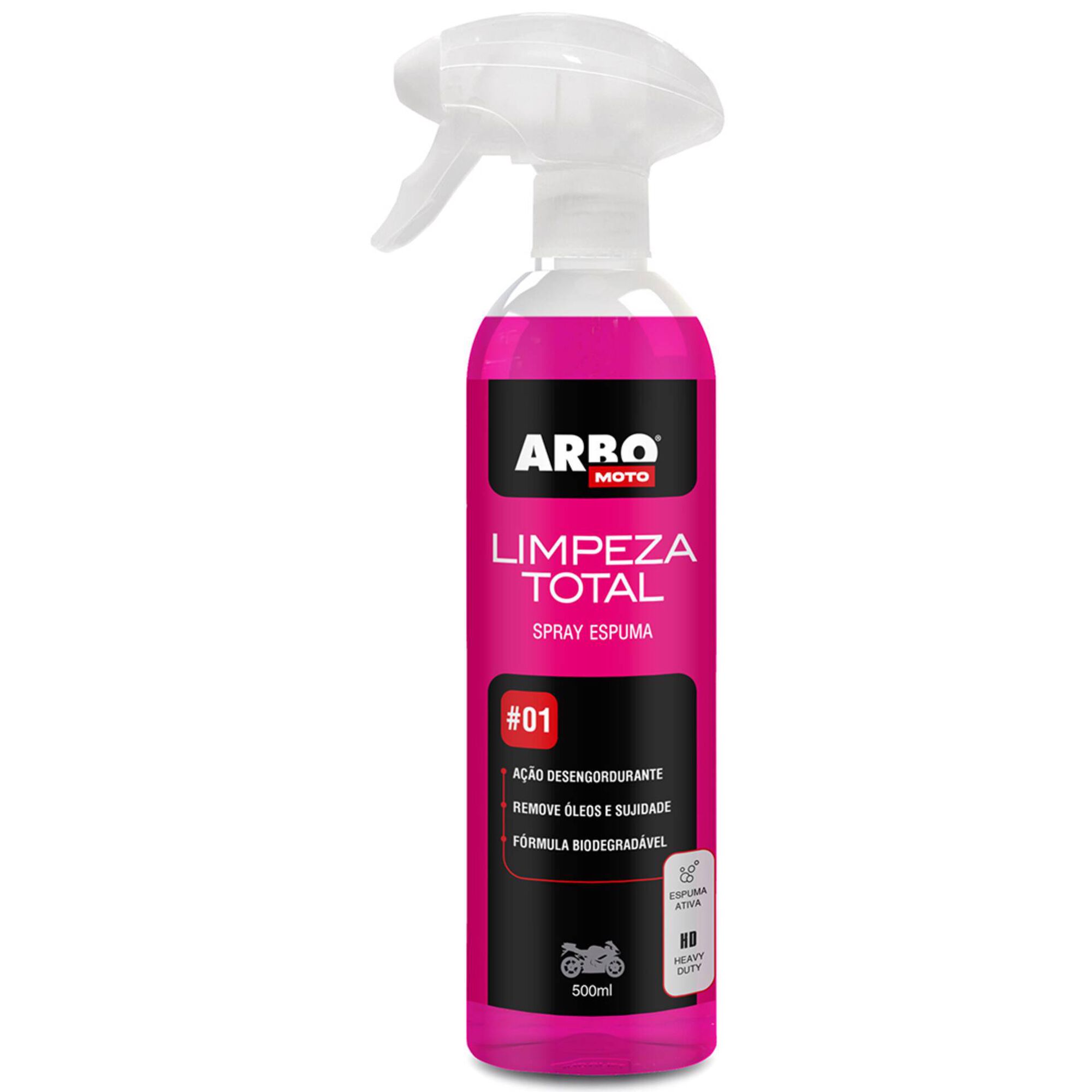 Spray Limpeza Total Moto