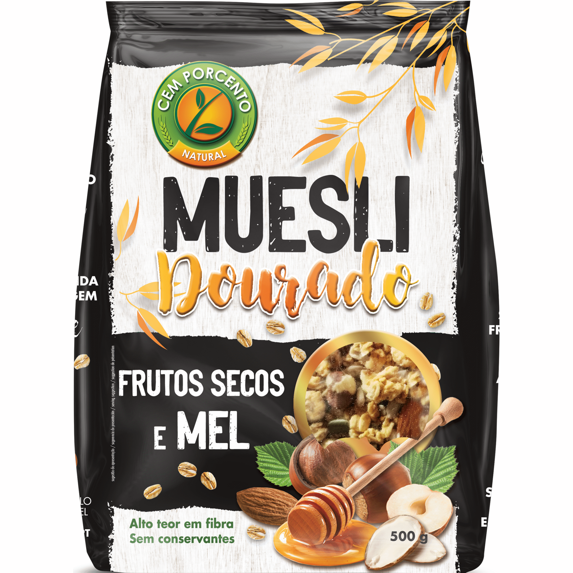 Muesli Frutos Secos e Mel